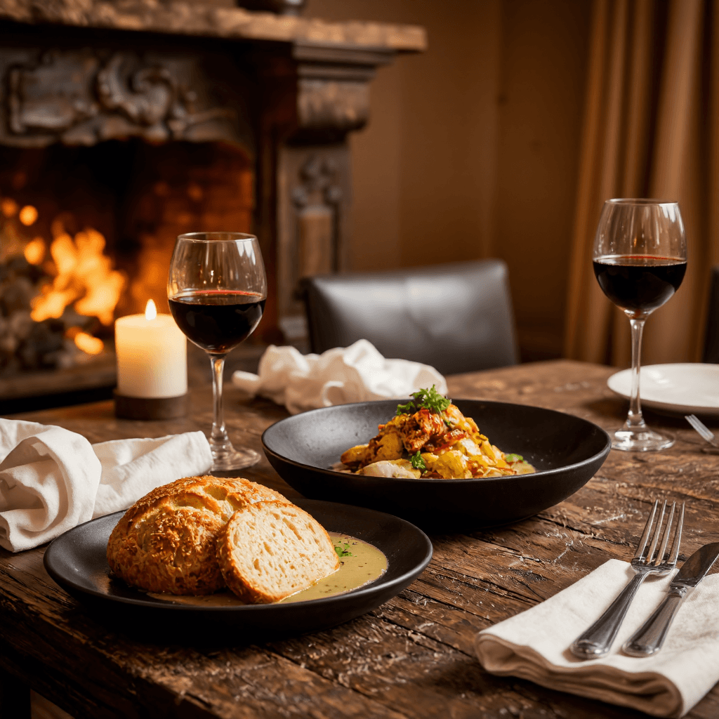 product photography of Gourmet Meal