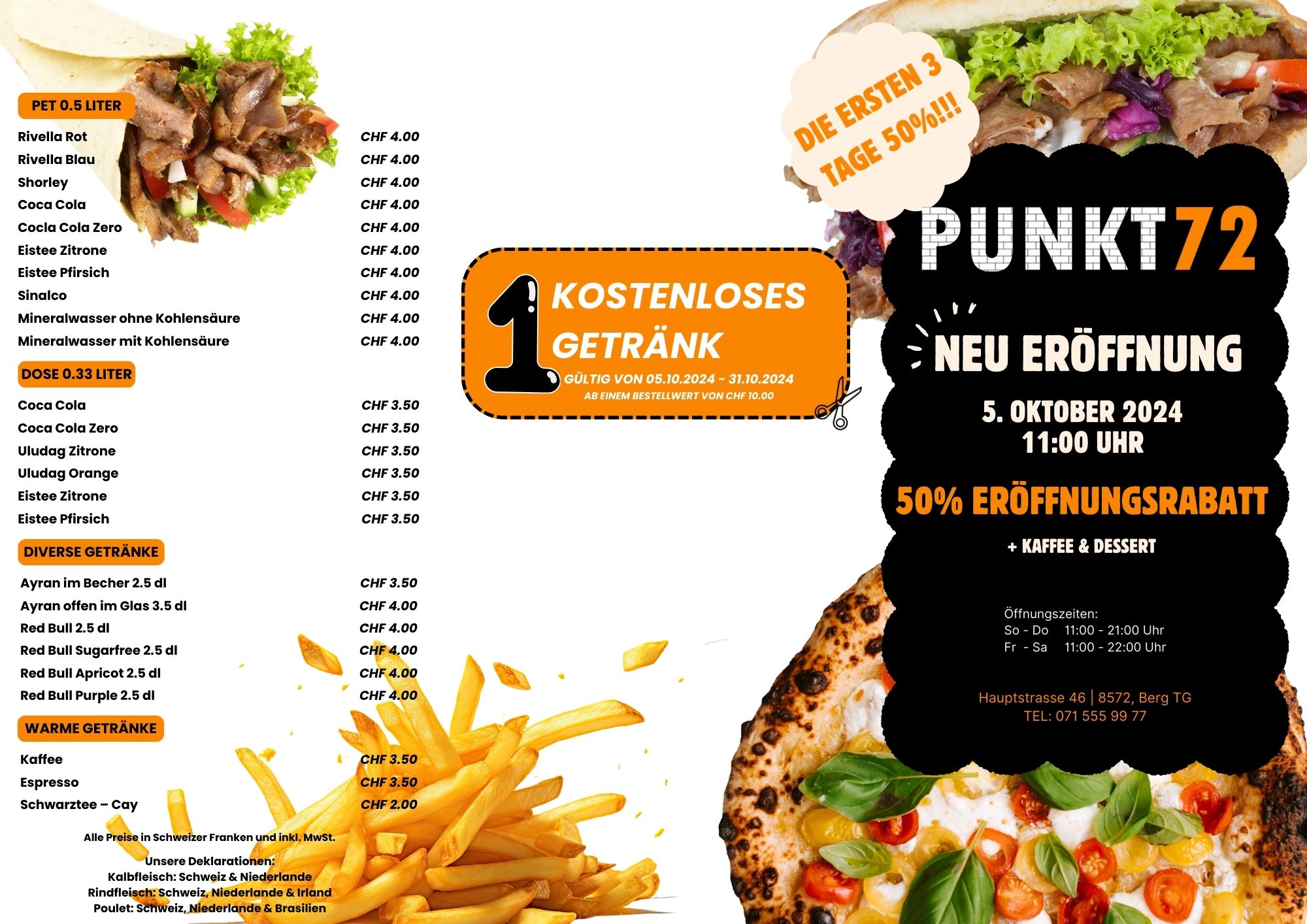 Flyer Menu