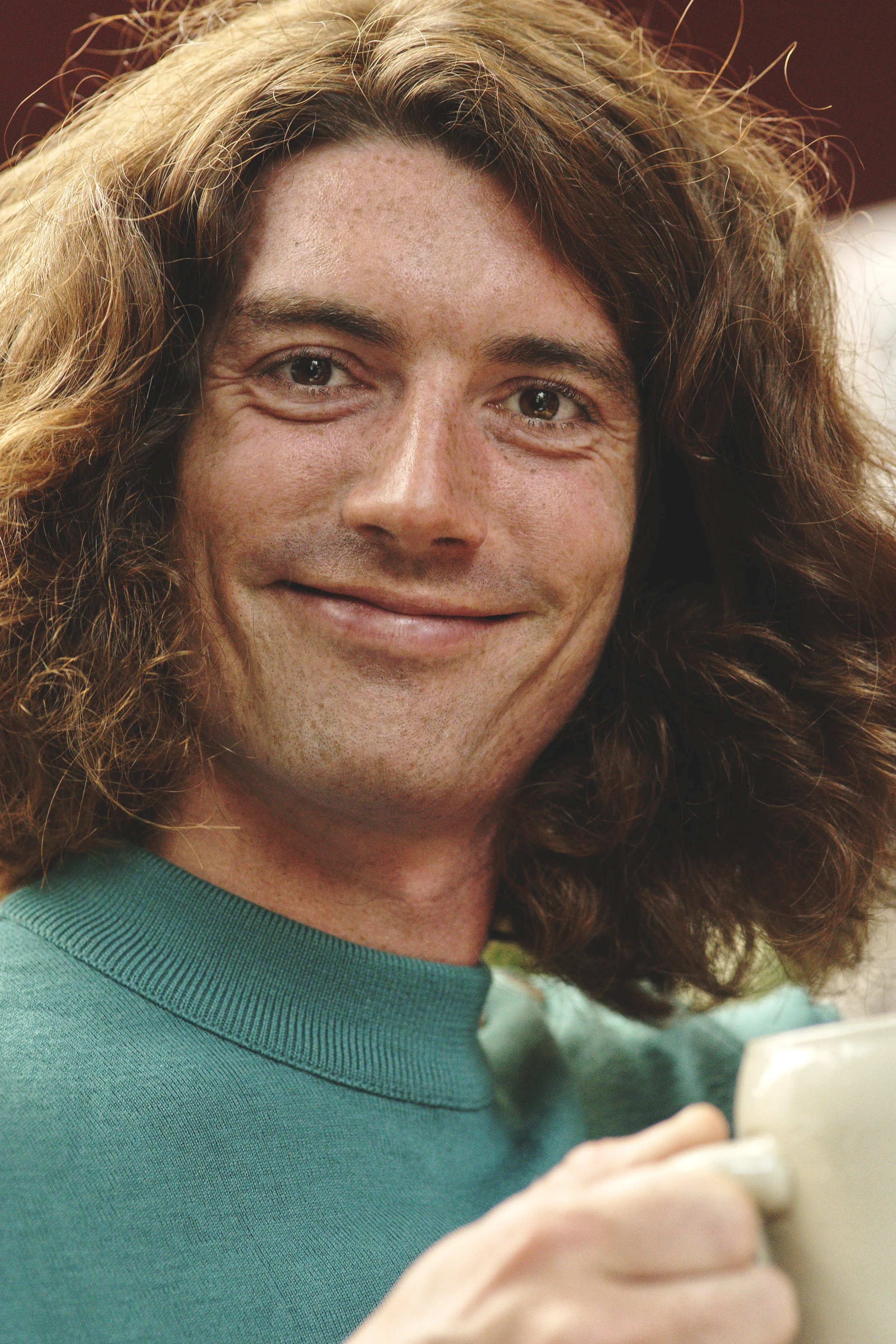 Martin Dedron, amical, vous attend pour un café