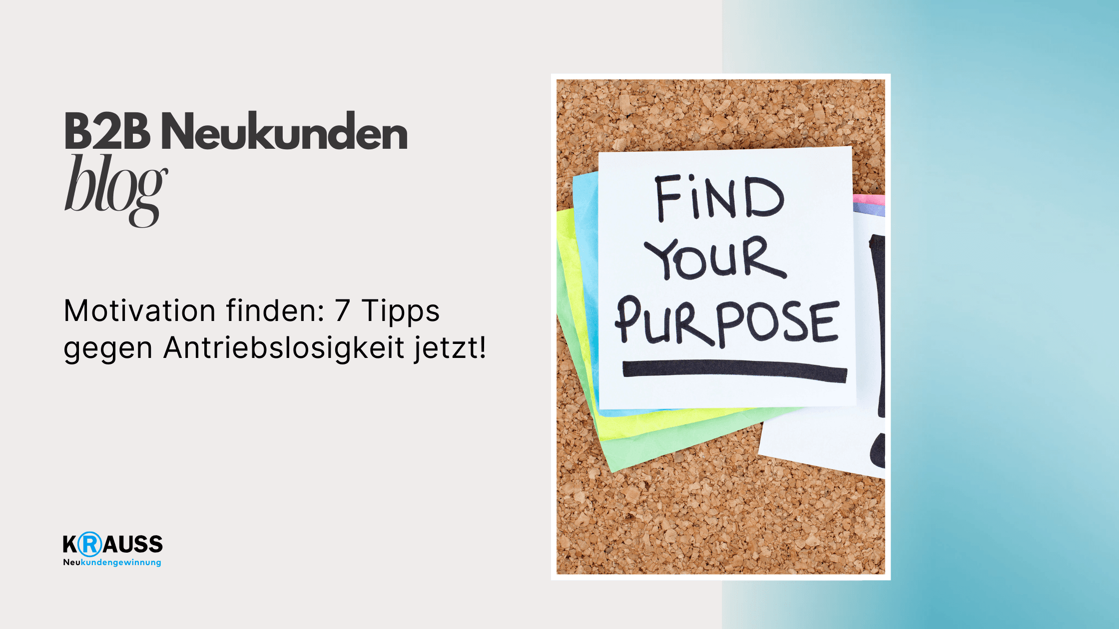 Motivation finden: 7 Tipps gegen Antriebslosigkeit jetzt!
