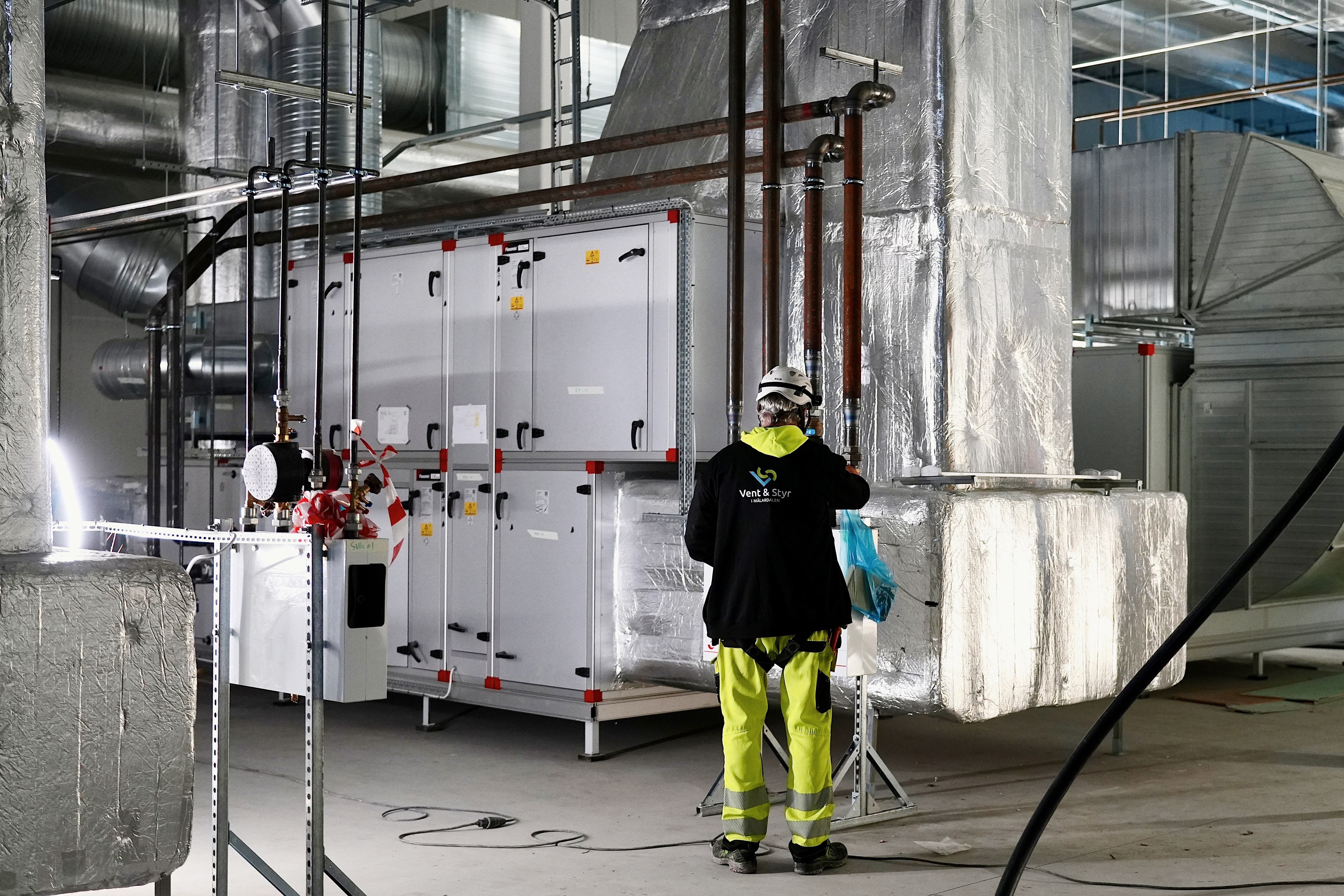 Vent & Styr i Mälardalen, Teknisk Isolering, Ventilationsisolering, Rörskålsisolering, Mälardalen