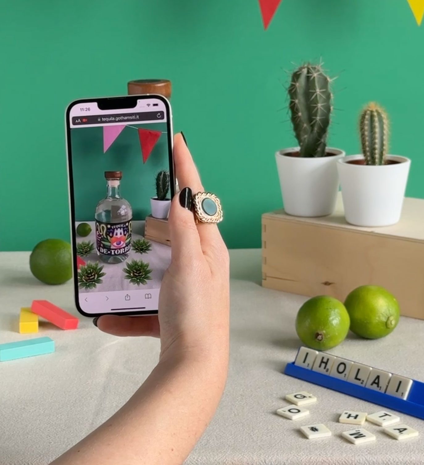 AR con NFC detect - realtà aumentata di Gotham Studio