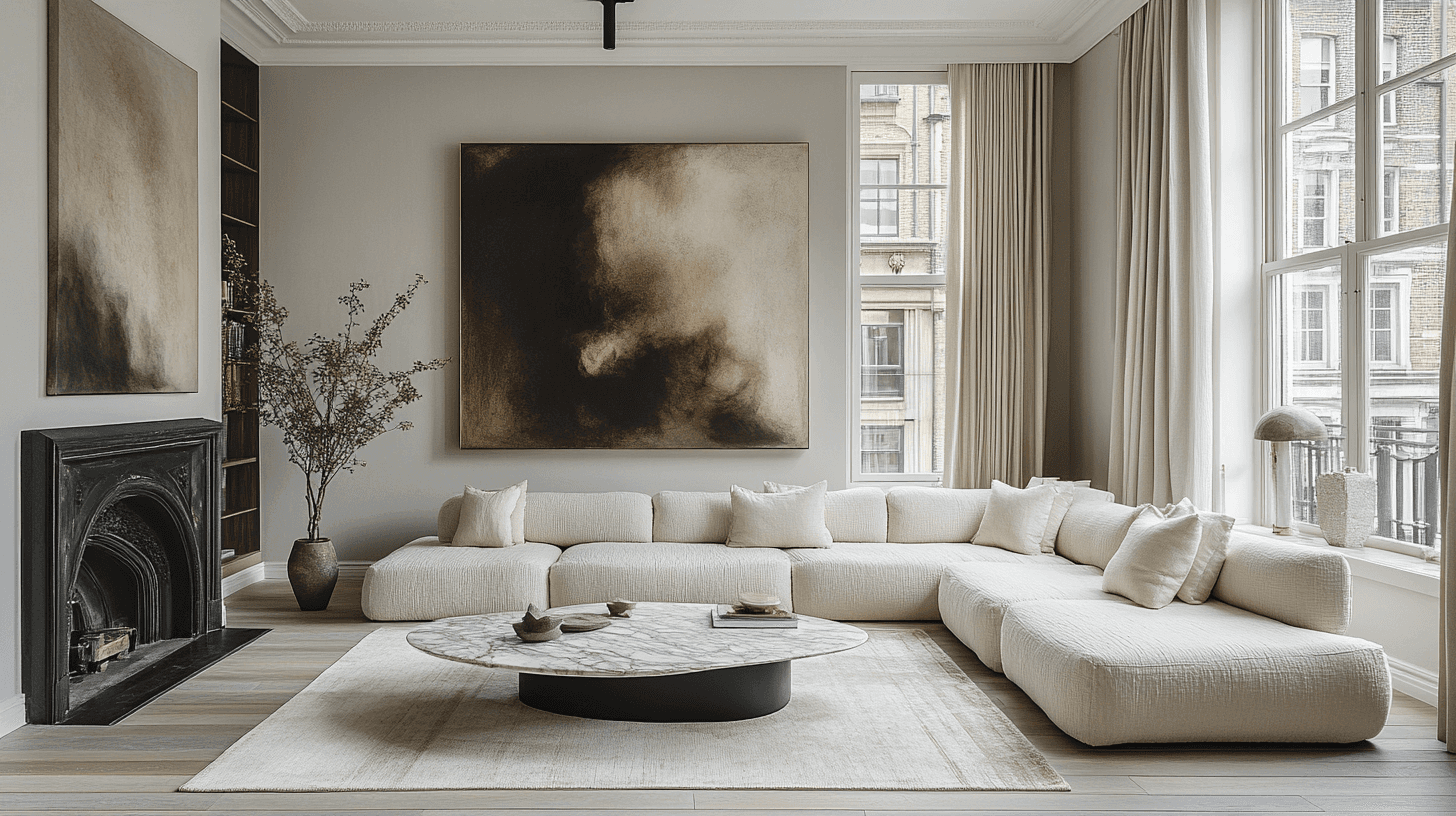 green throw pillow on white sofa