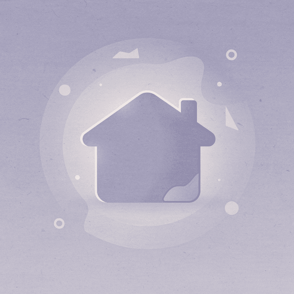 House icon representing the corporate dissolution process