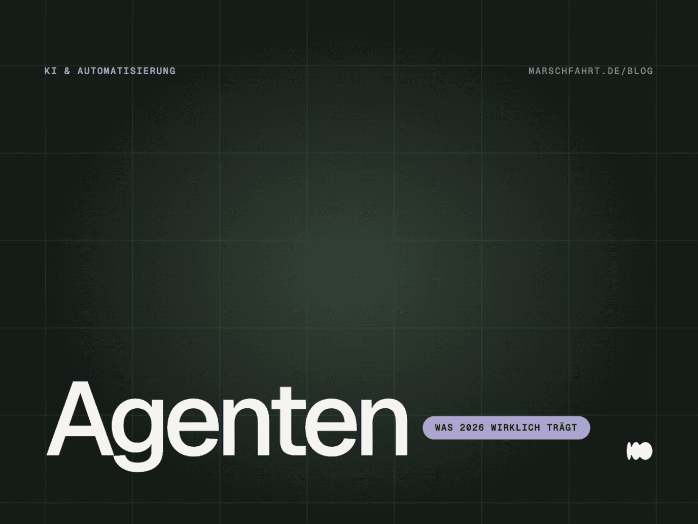 Featured image for the article: AI Agents for Small and Medium-Sized Businesses in 2026: What Runs Autonomously, What Doesn't, and What Costs Ten Spots a Month
