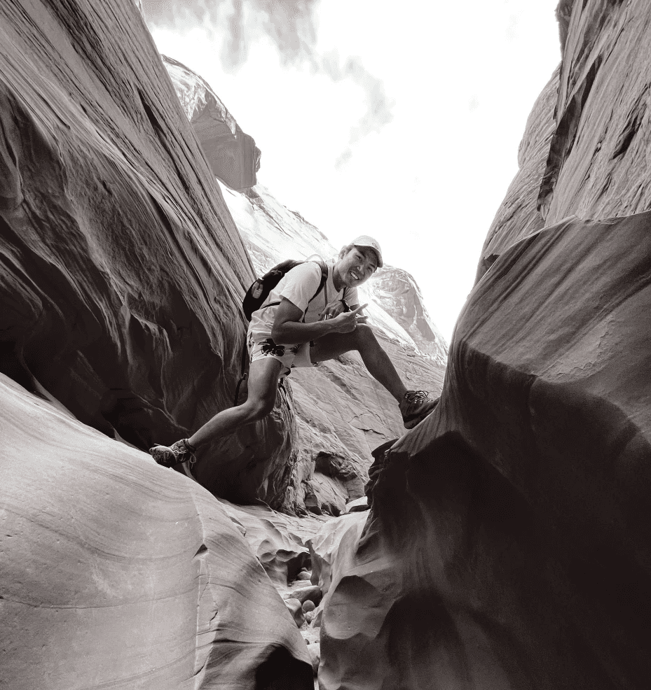 Me, posing in Antelope Canyon, AZ