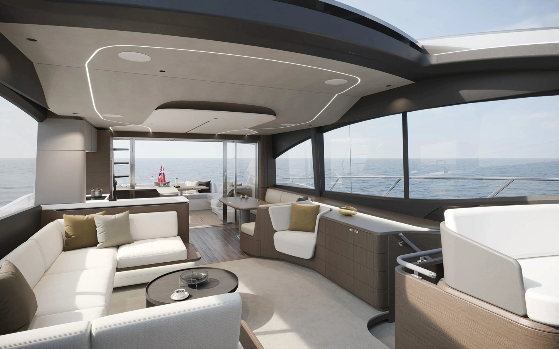 Princess S74 interior