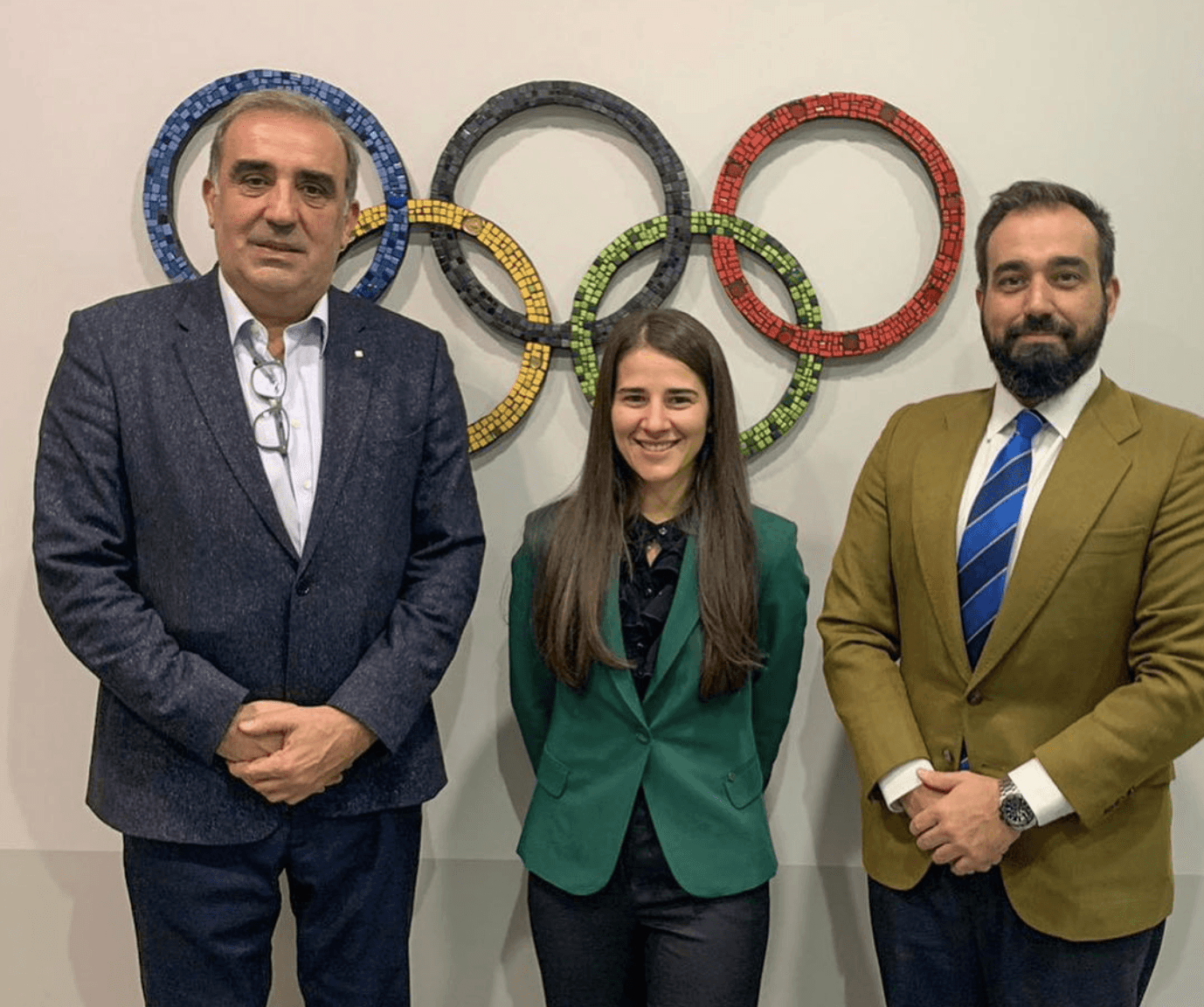 jose, zorica and olimpic commitee of montenegro