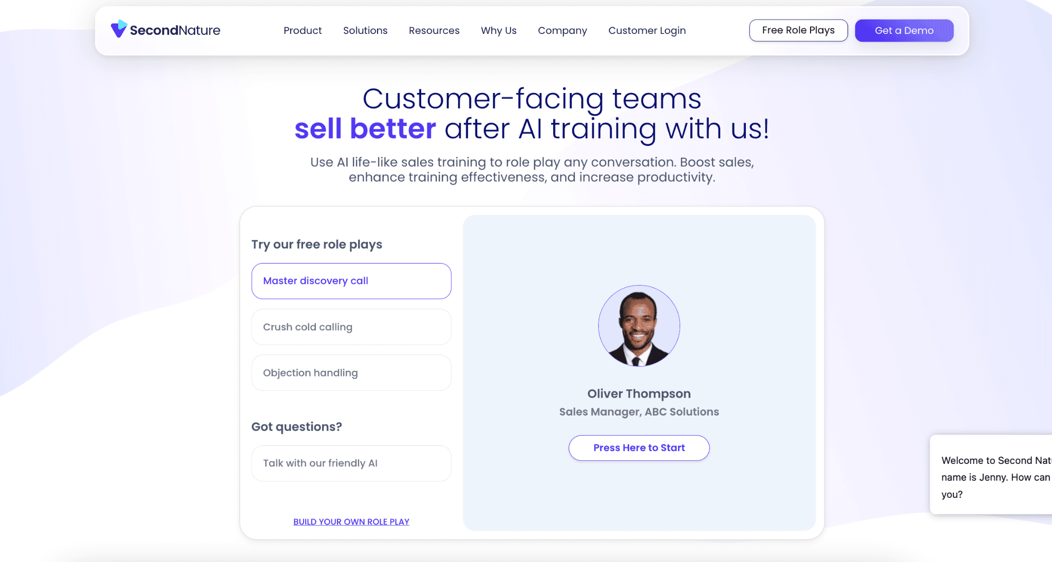 secondnature homepage