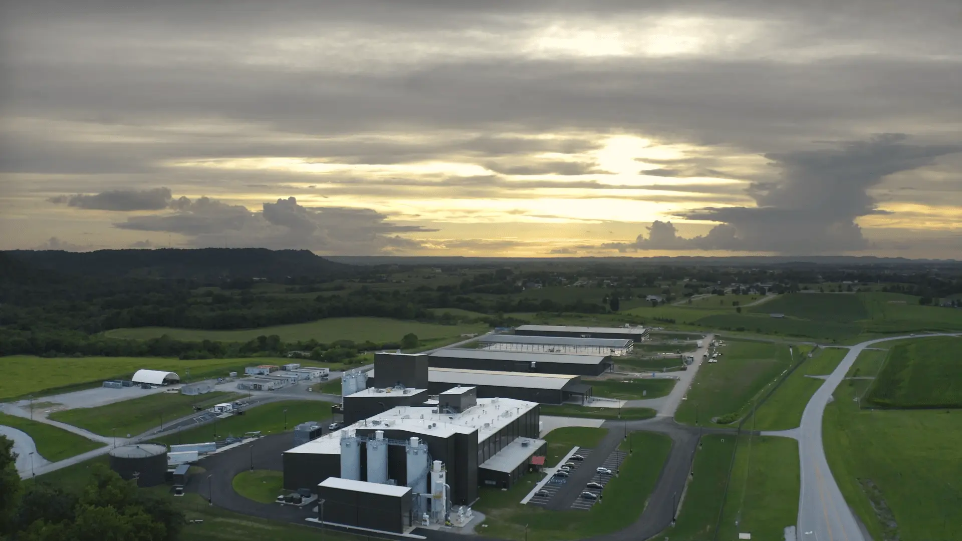 whisky distillery landscape photo sustainable production