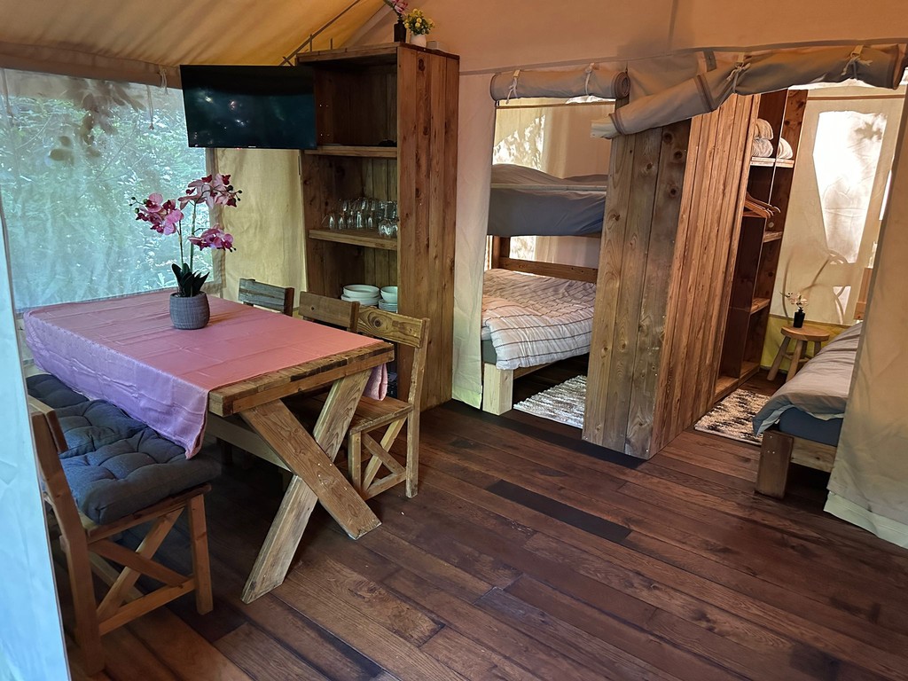 Bosgenot tent interieur