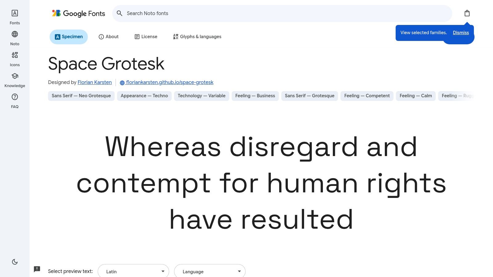 Space Grotesk