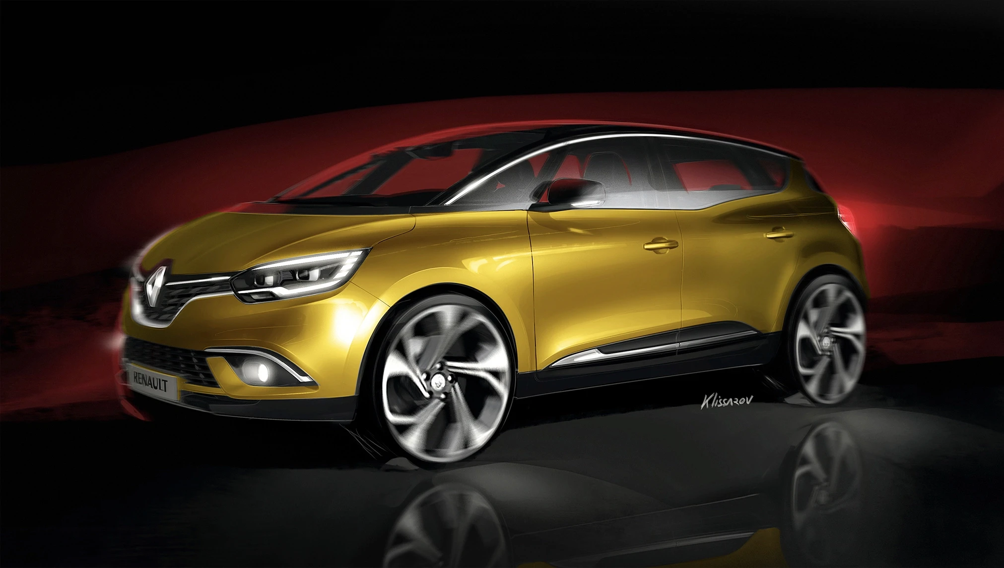 Scenic IV front final sketch