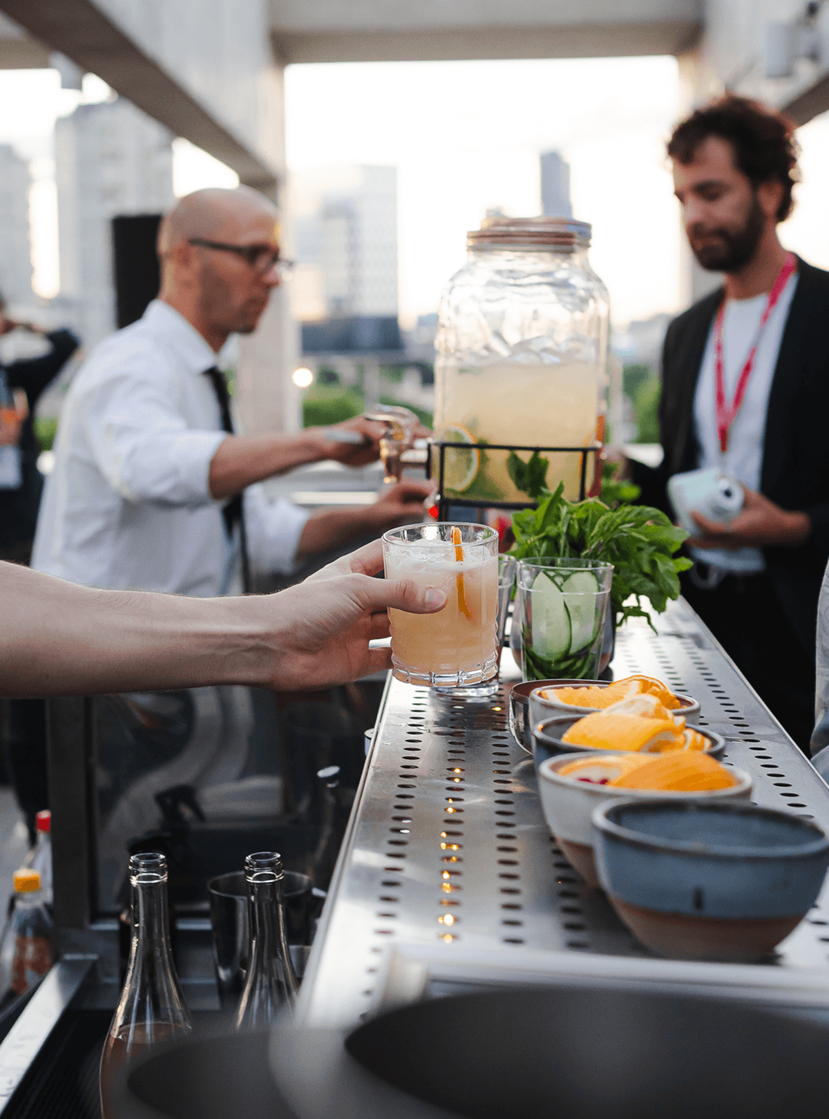 Woman Look Into The Camera