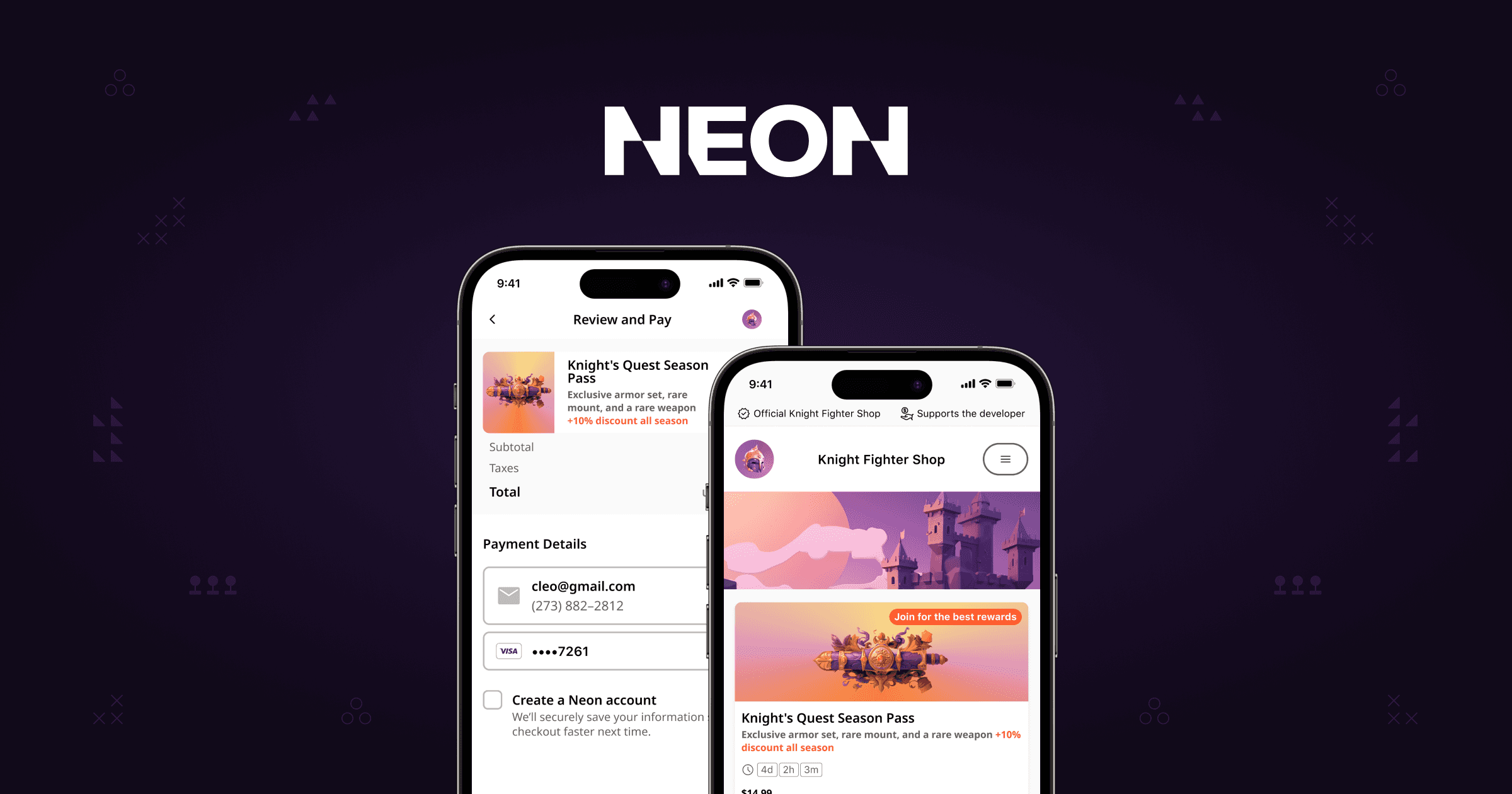 Neon | New Game Revenue On Your Terms