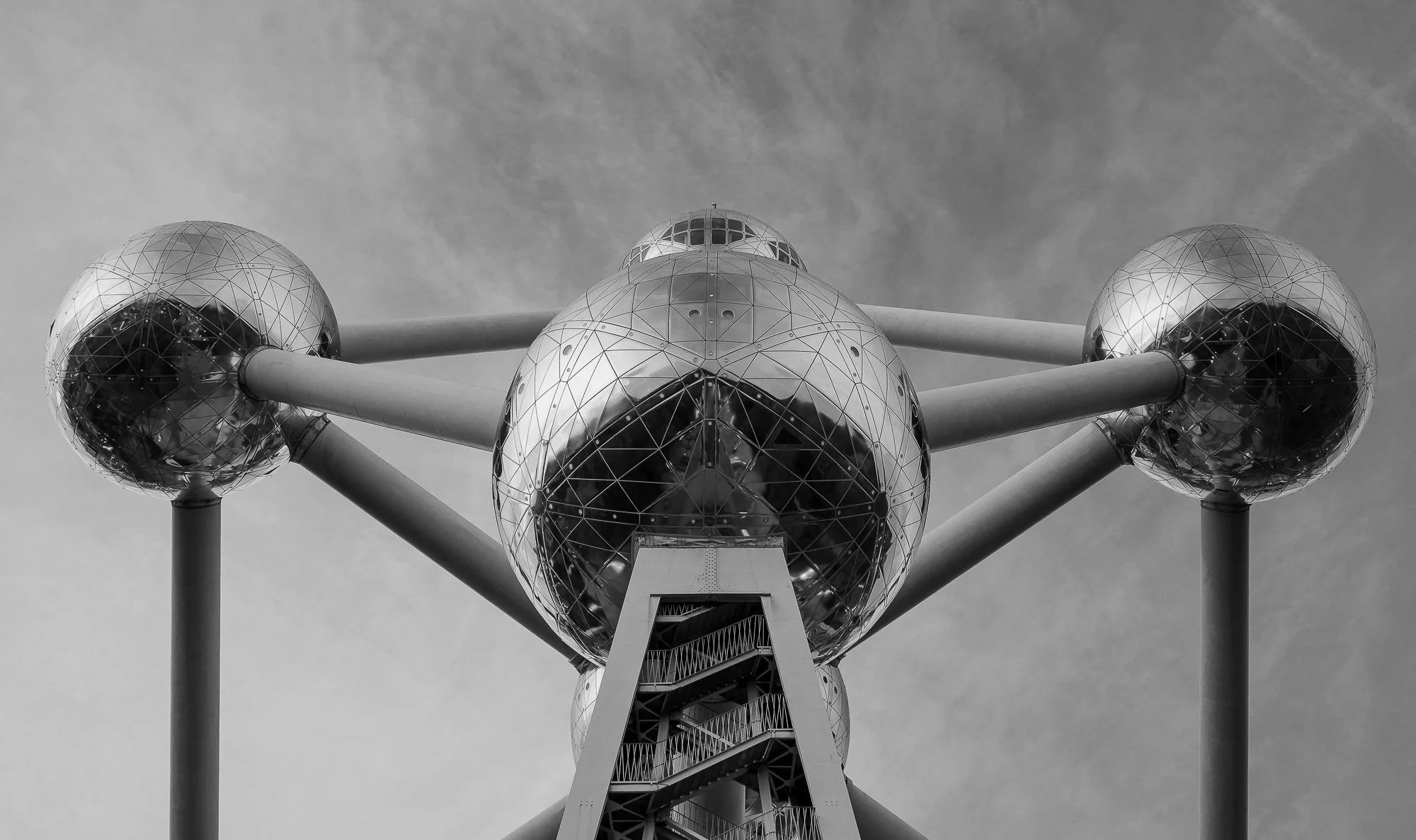 Atomium in Brussels Belgium