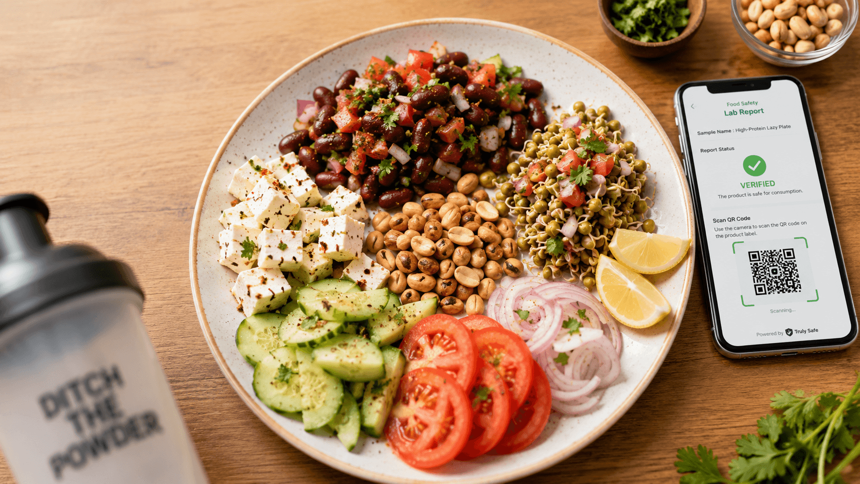 Truly Safe - The High-Protein Lazy Plate: Ditch the Powder for Real, Clean Food