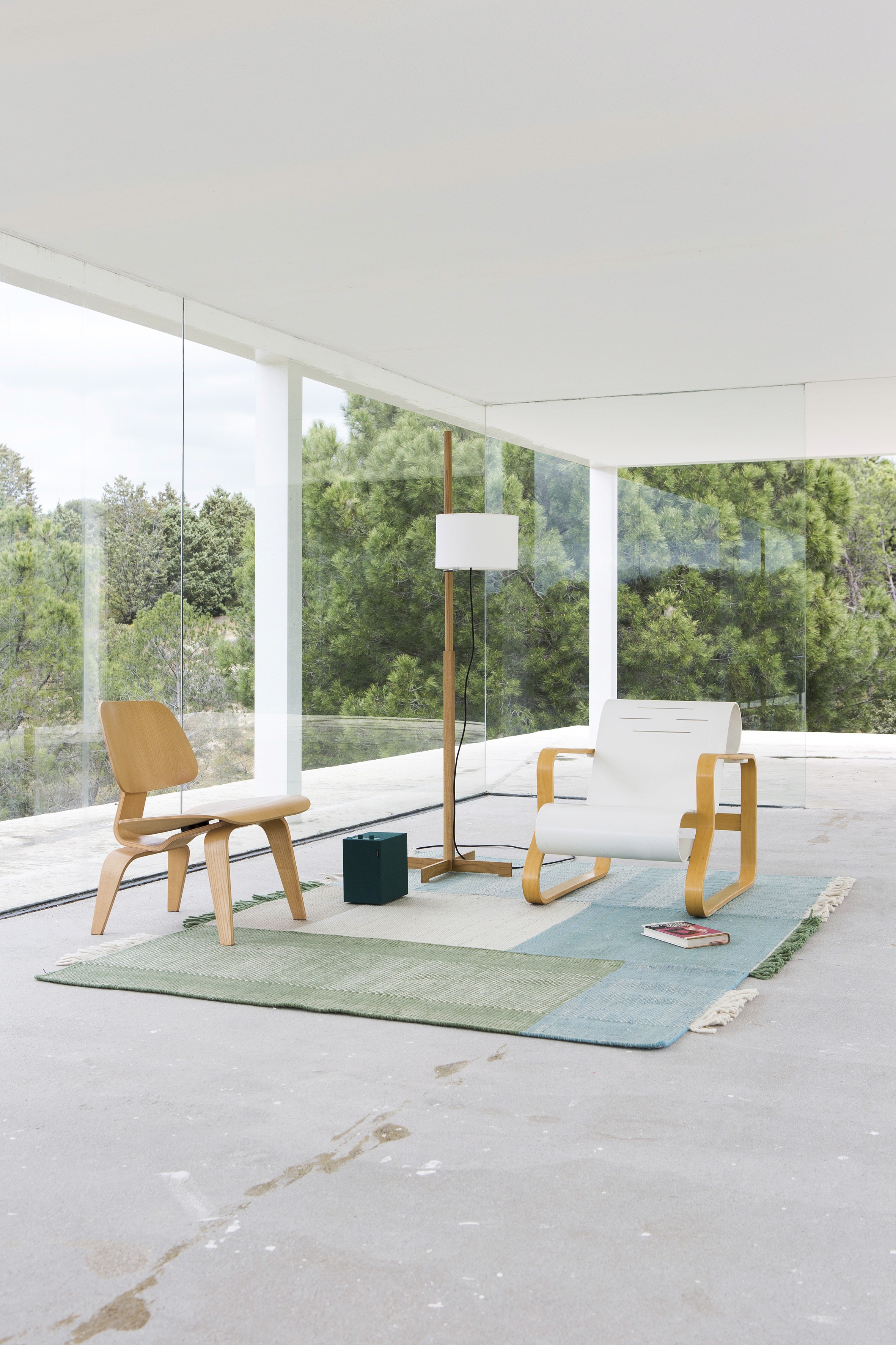 Nanimarquina vloerkleed licht