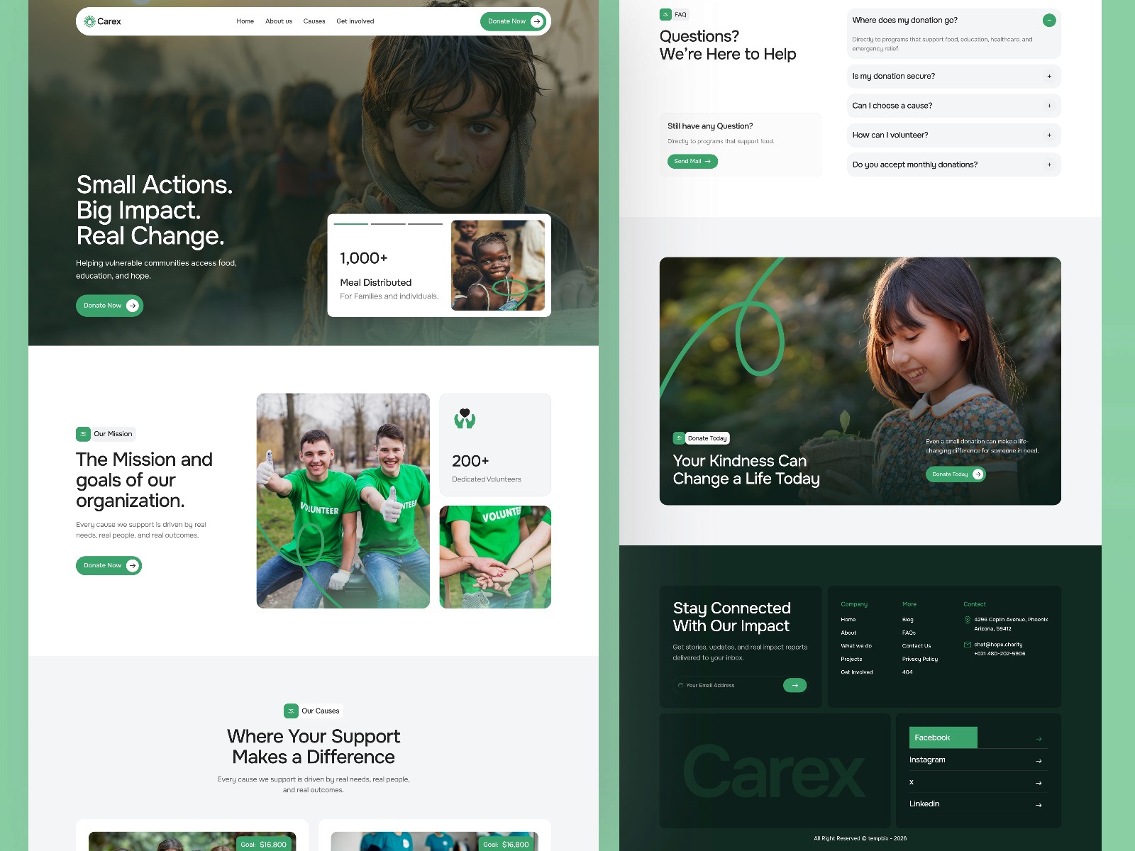 Carex — 现代专业创意机构官网设计灵感