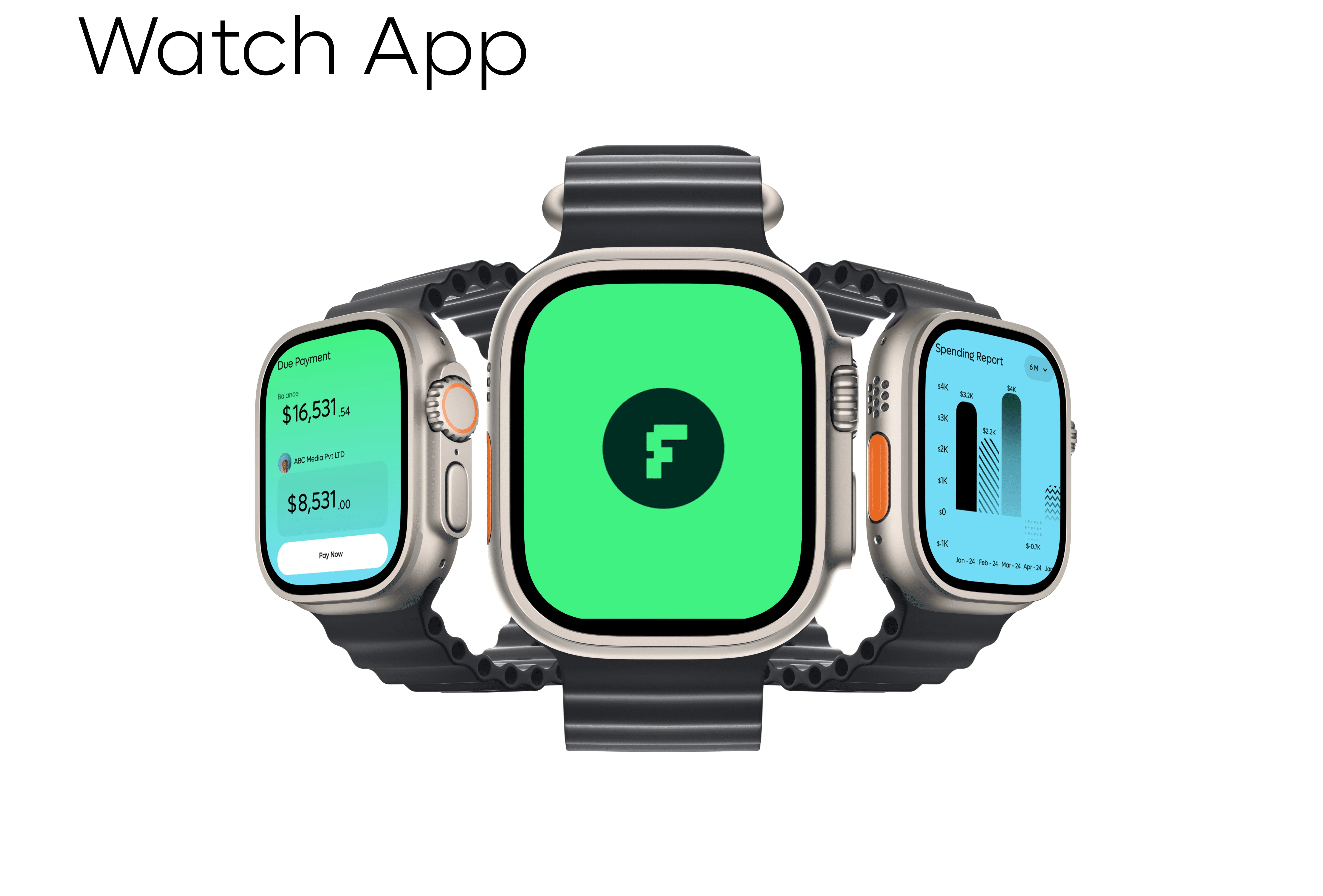 Modern Apple Watch app interface – Artonest
