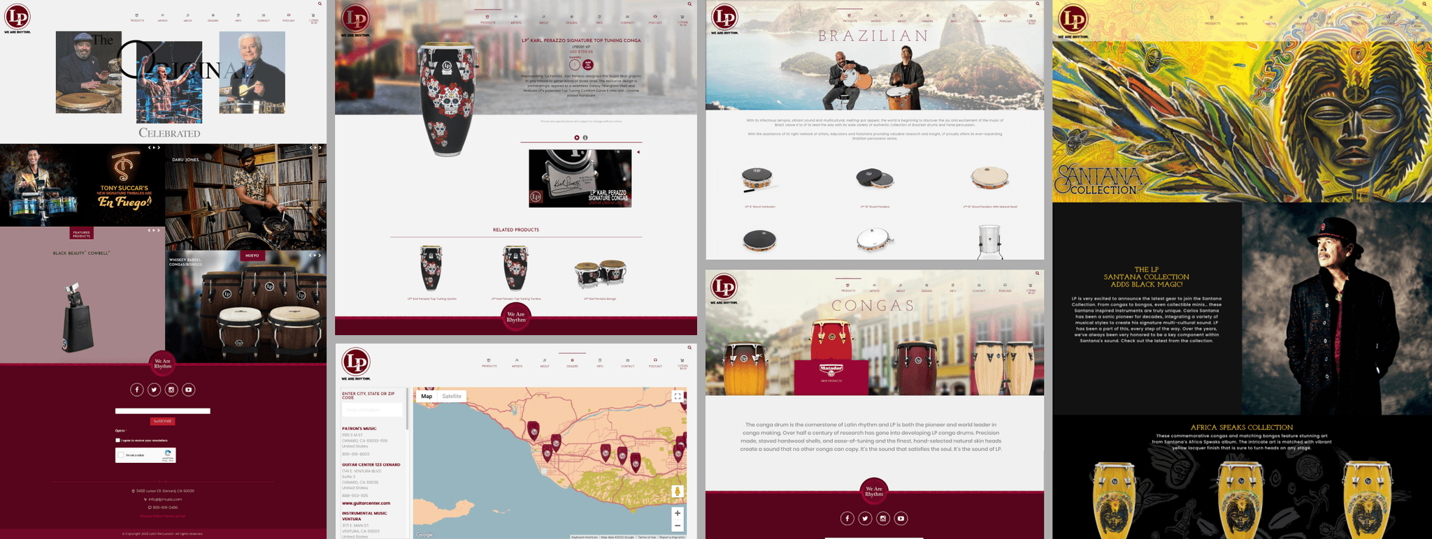 LP Web Sample Pages