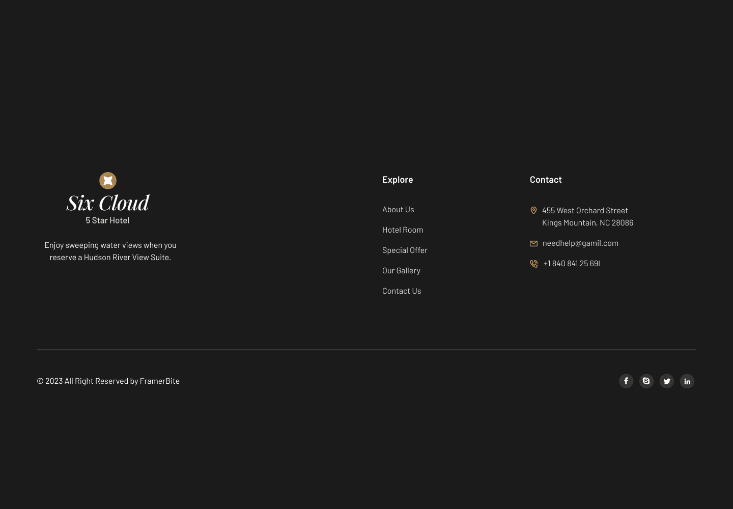 Footer 142