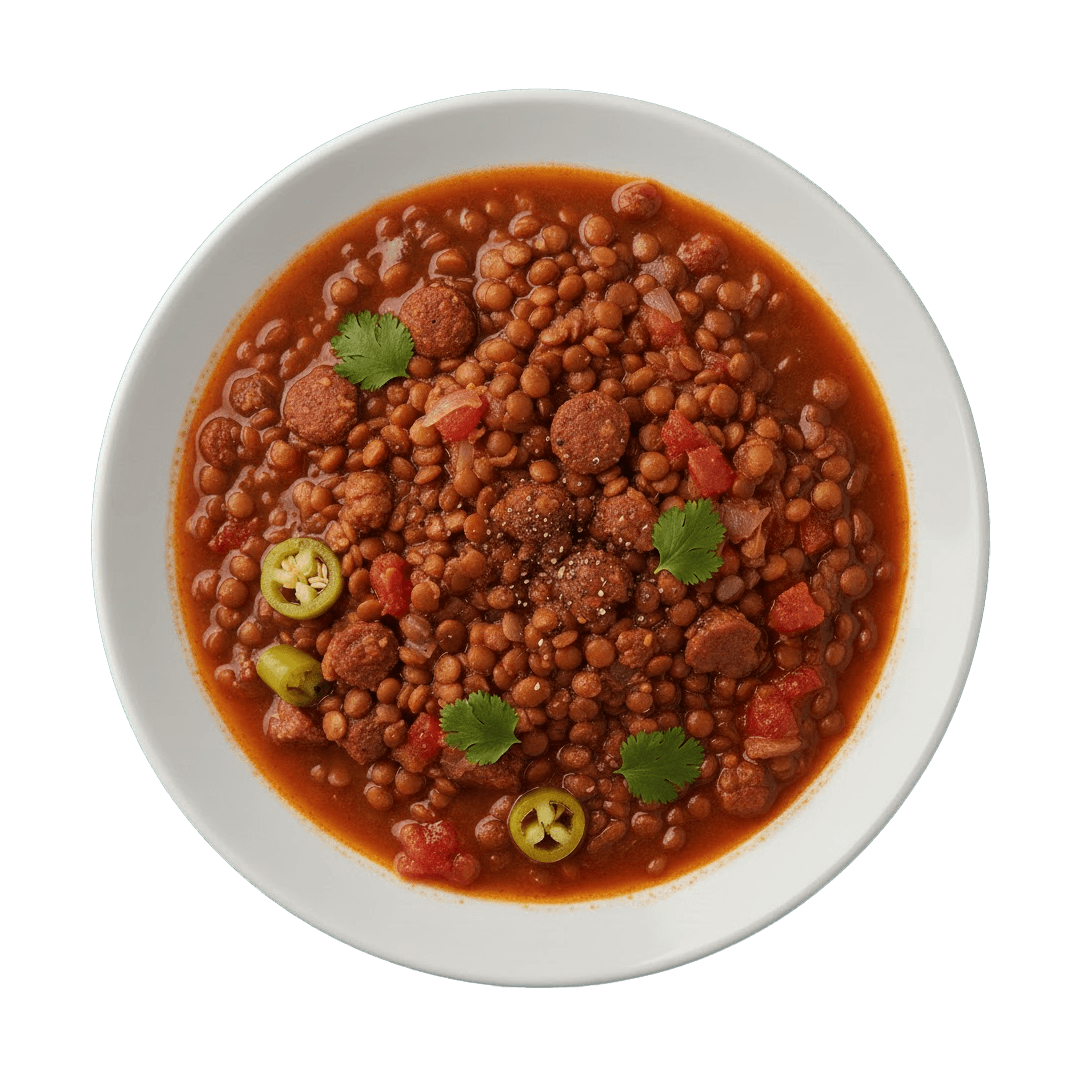 Lentejas con chile - Santo Mandil comida casera en Andares, Guadalajara