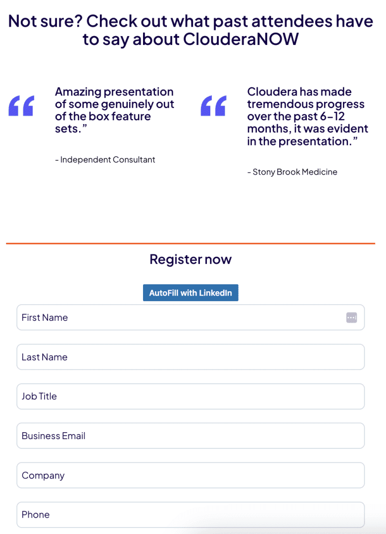 Marketing Spotlight: Cloudera Marketing Strategy Lead Generation