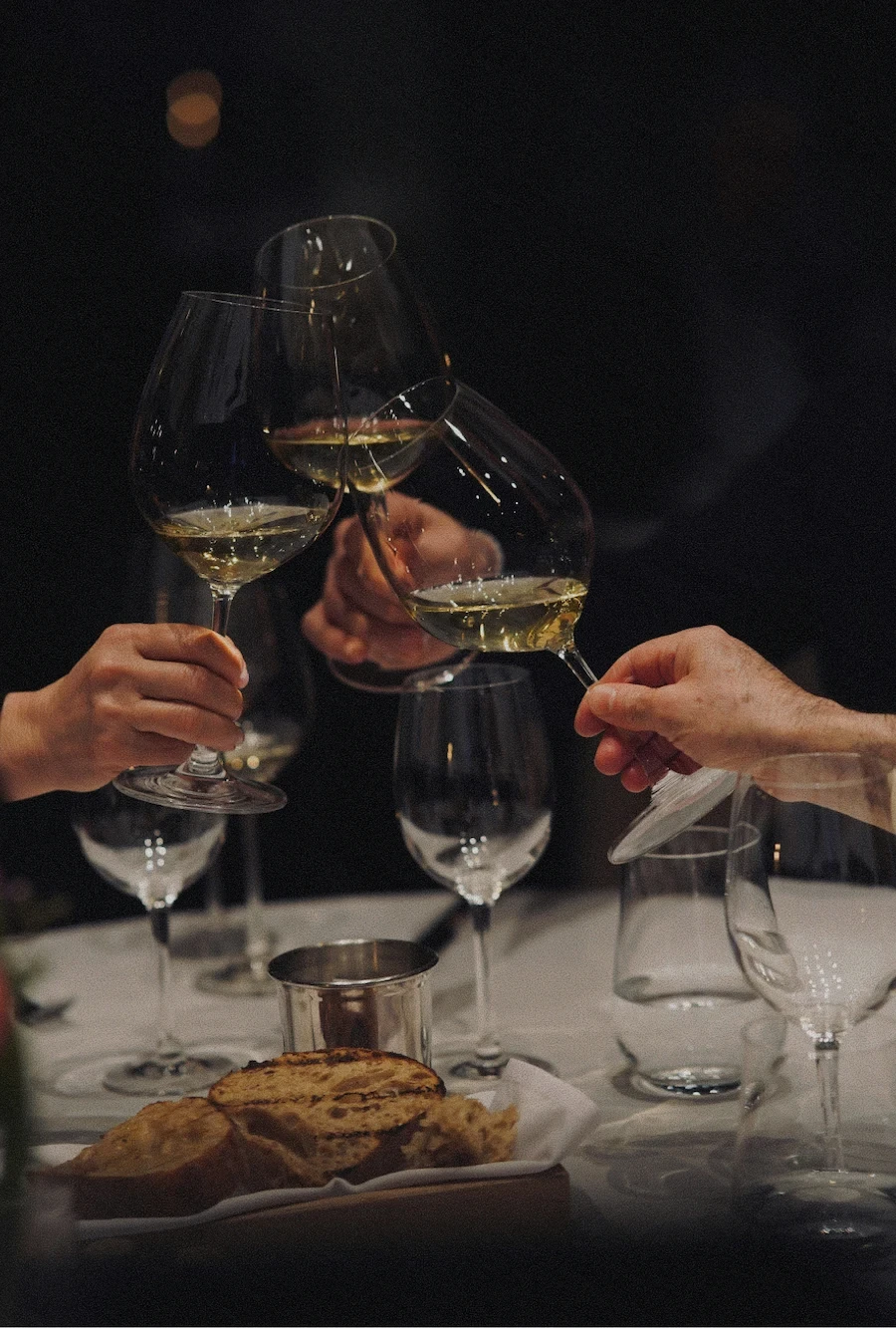 Wine evening dinner