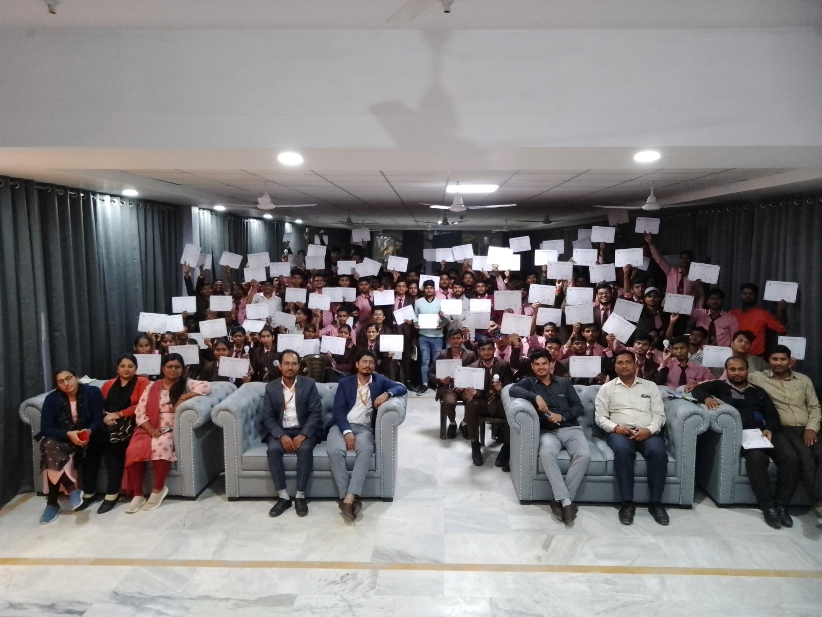 Full moon rising behind a house at night