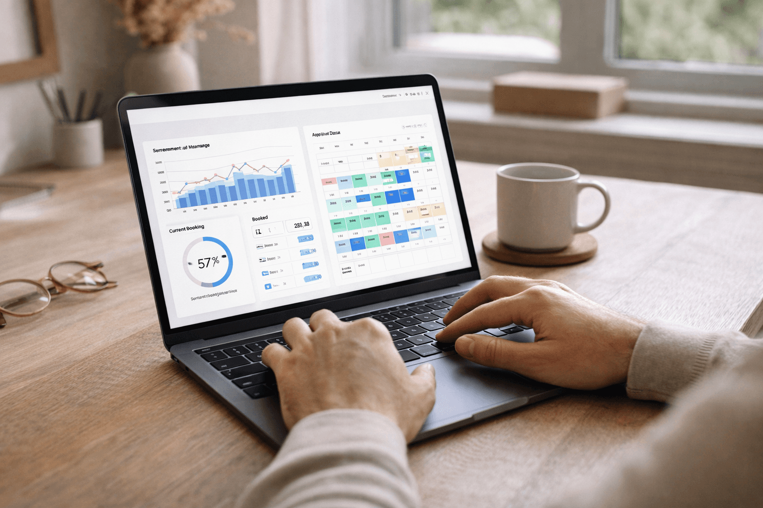 Airbnb Revenue Dashboard - property management morocco