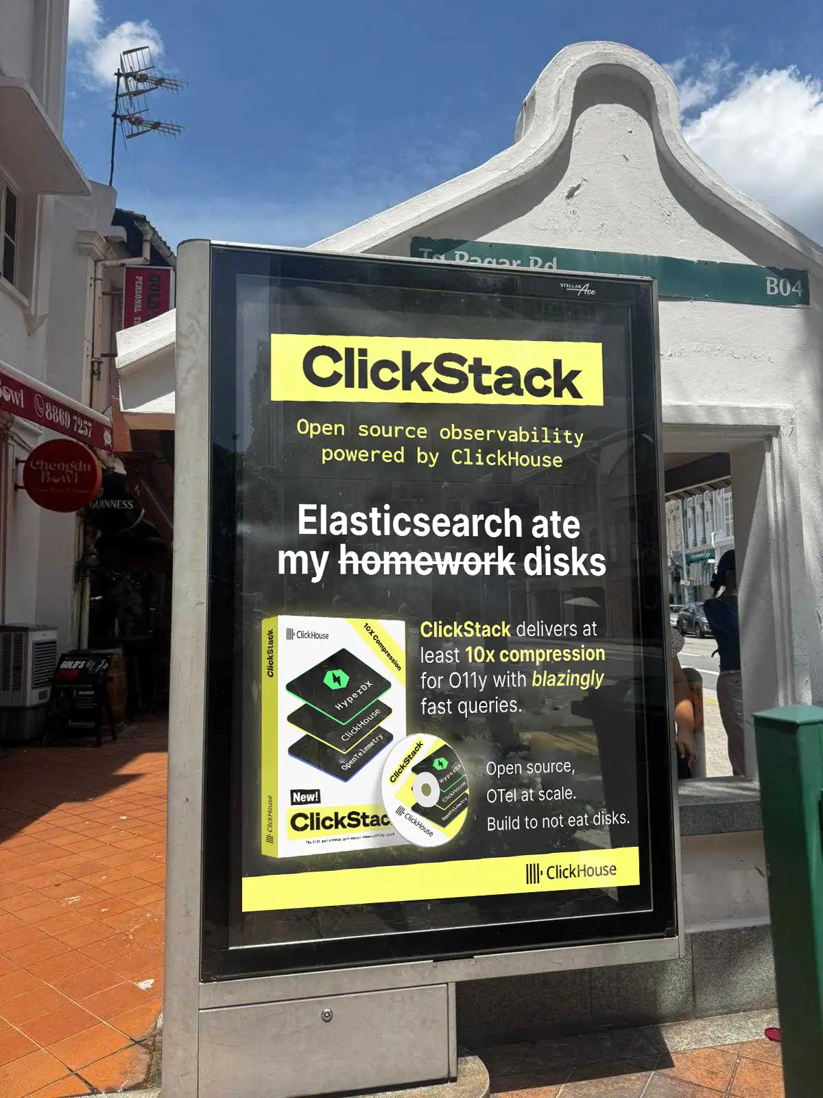 ClickHouse OOH Signage