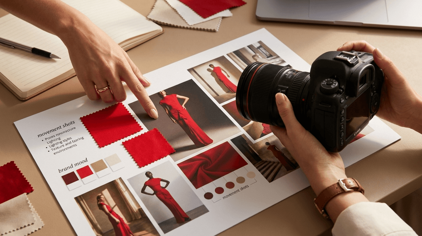 ai fashion, photoshoot brief, ai fashion photography brief