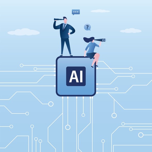 A diverse group of AI researchers and engineers collaborates in a modern tech environment, focused on building artificial intelligence systems that address immense global challenges. This team, representing many different perspectives, works together to shape the future of technology with a mission to meet human needs and improve safety and security.