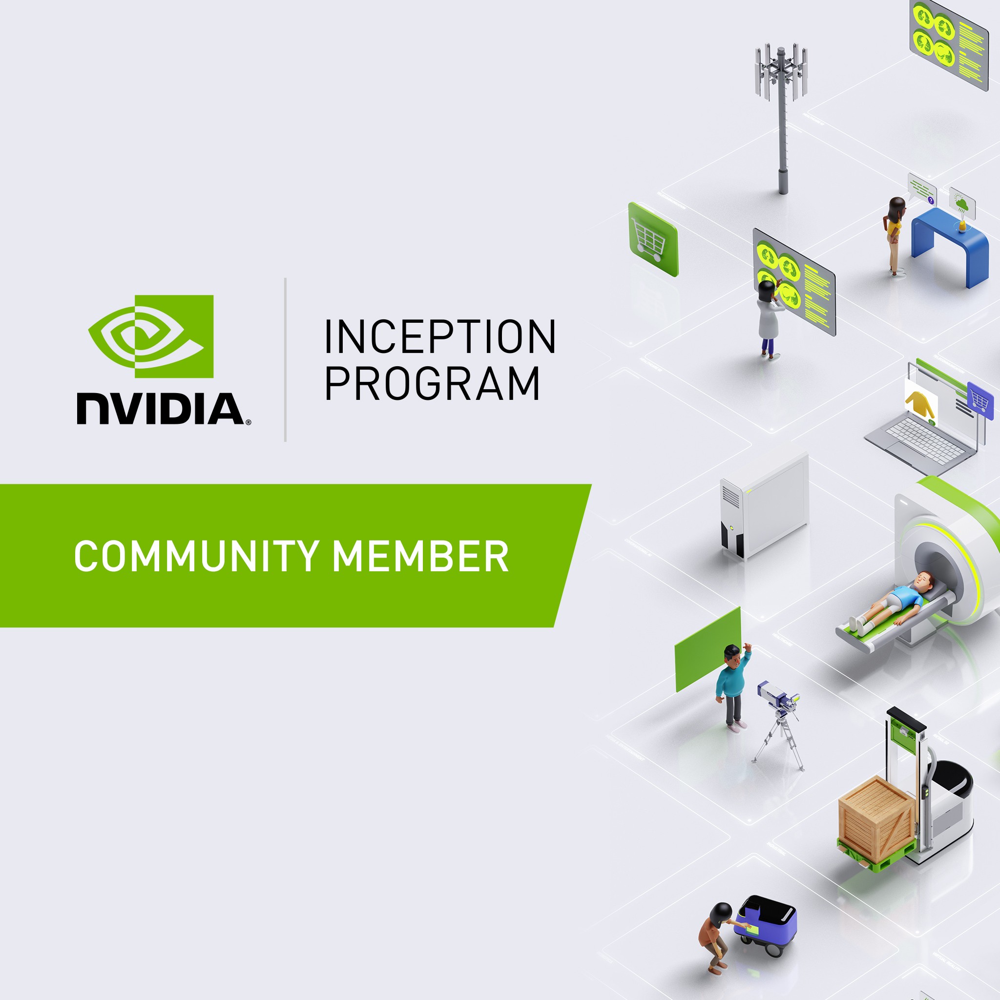 NVIDIA  Inception Program Logo