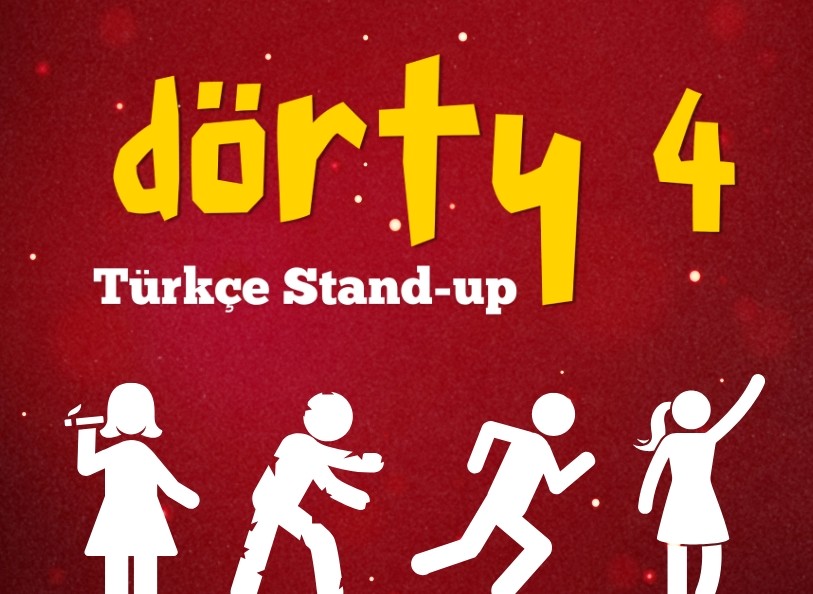82berlin dört-4 stand-up afişi