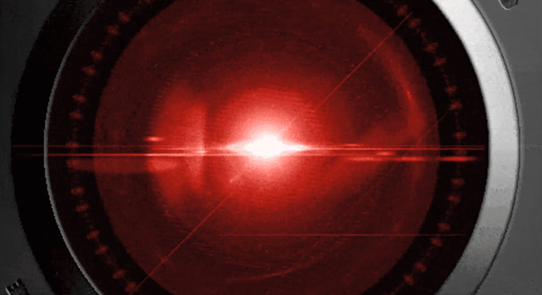 Robot looking at camera