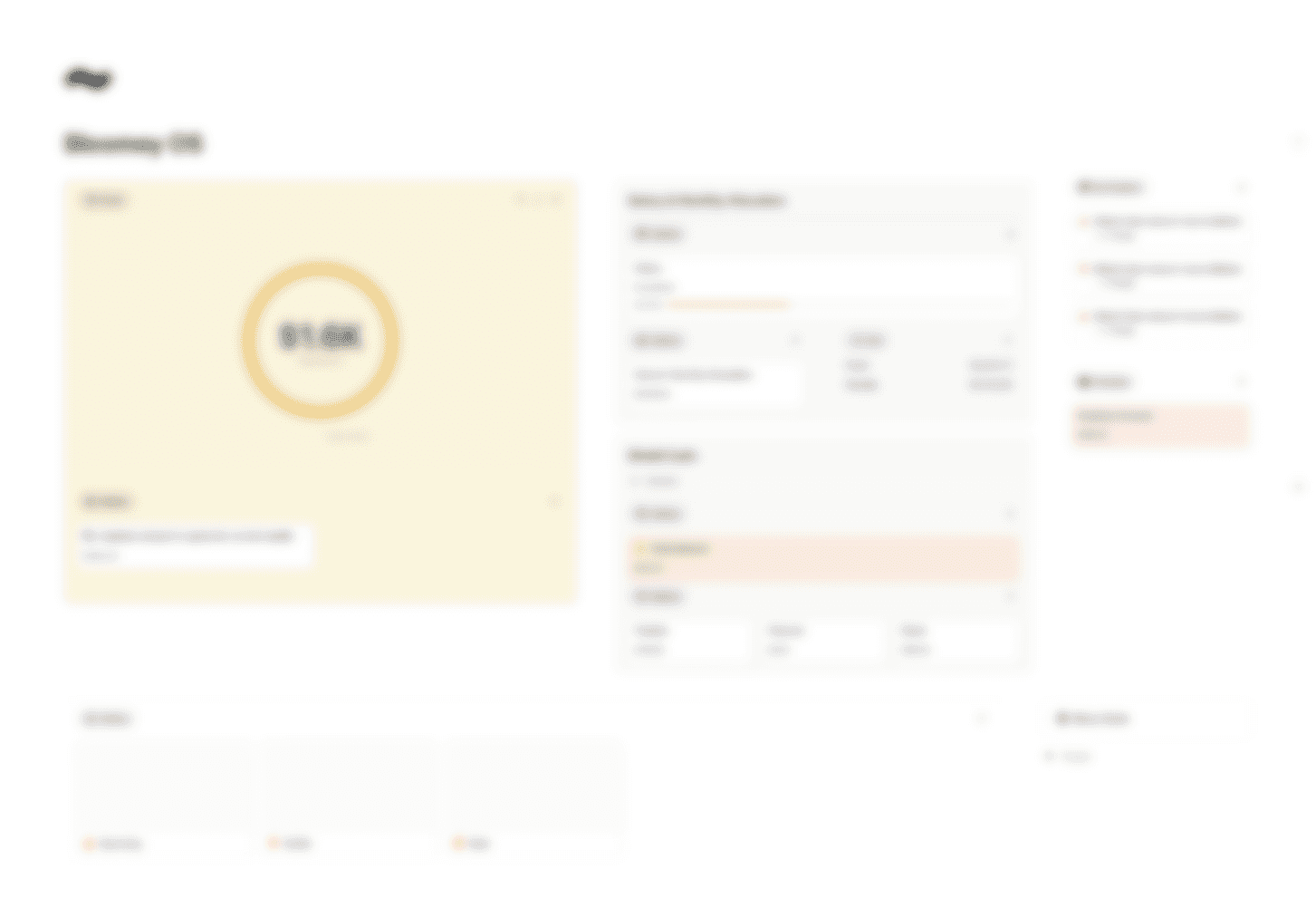 Savvey Notion Template Mockup