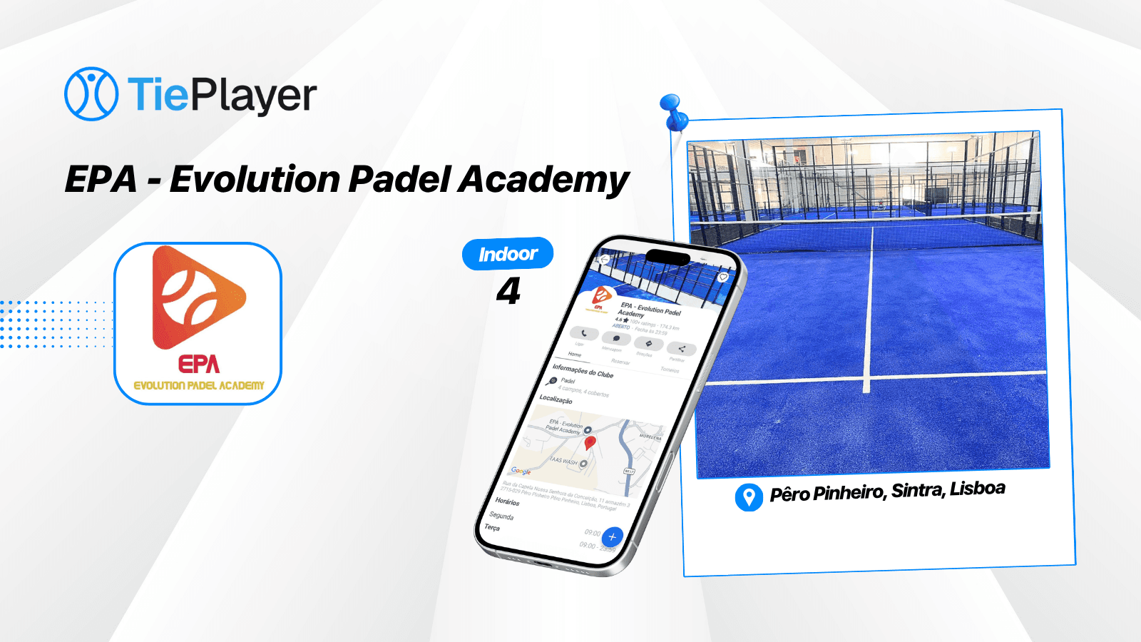 Book a padel court at EPA - Evolution Padel Academy