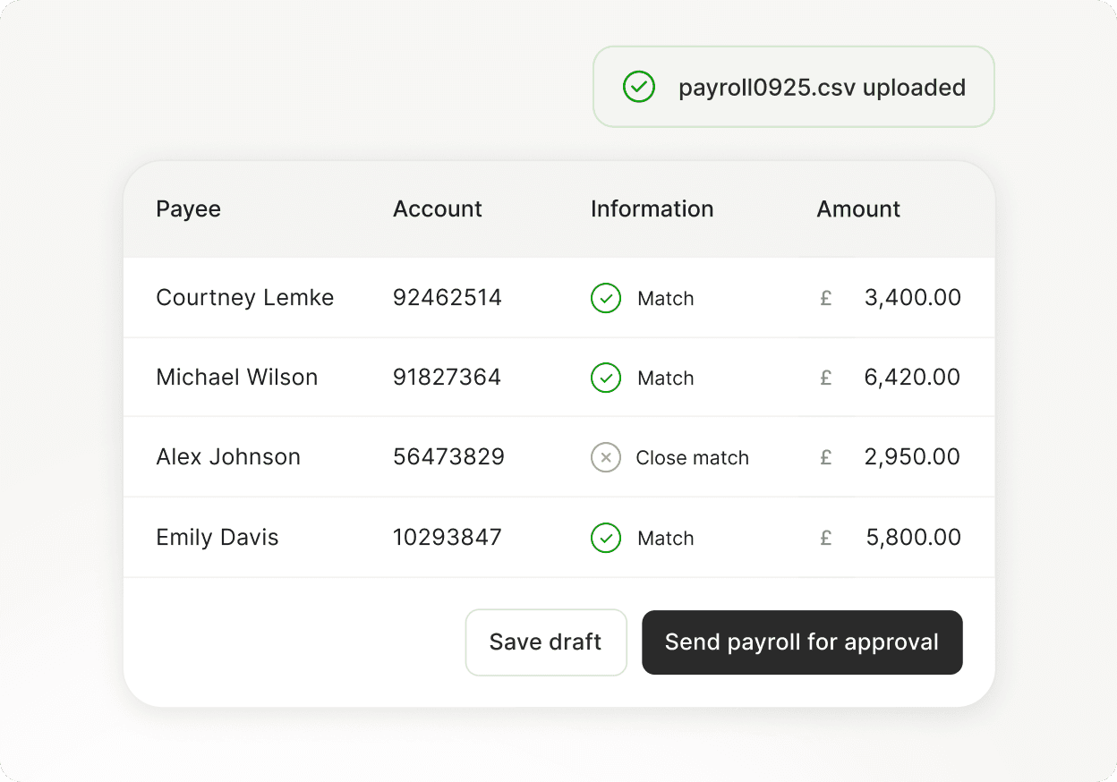 Payroll made simple and secure