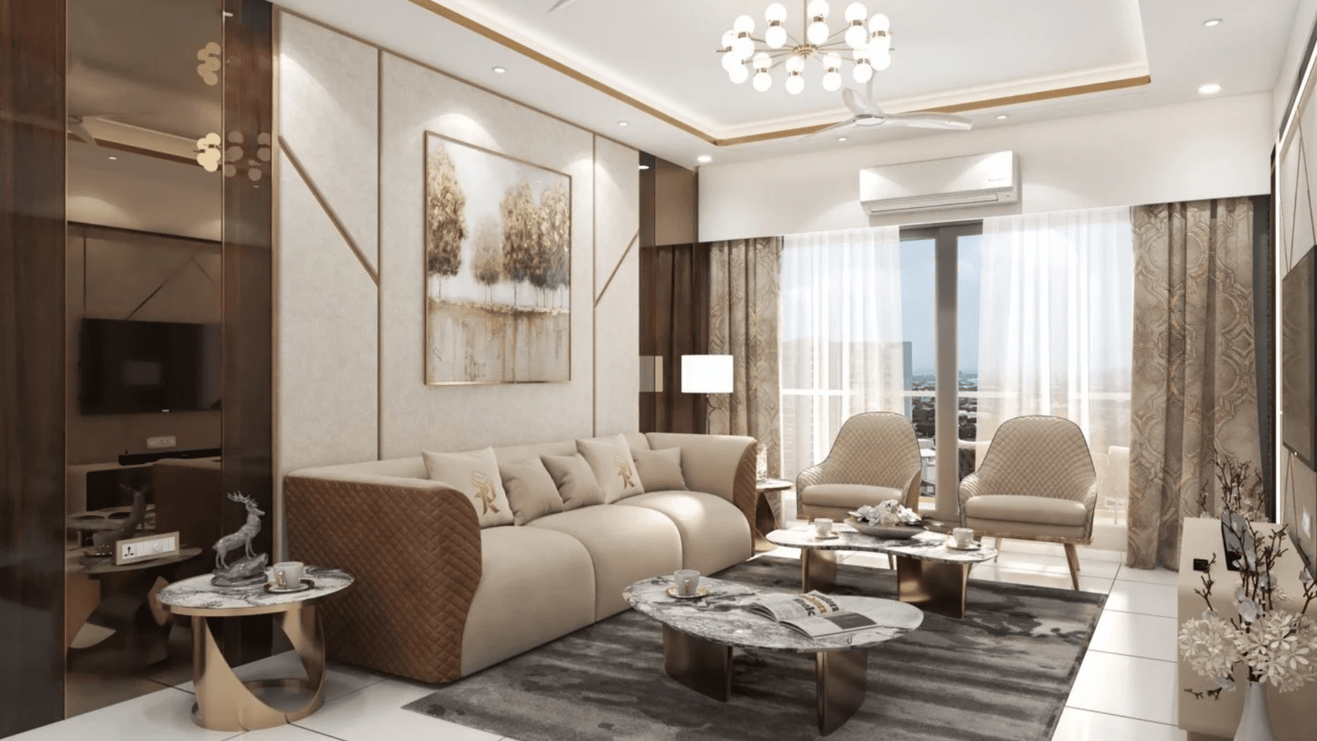 Factors Affecting Interior Design Cost for 2 BHK Flats