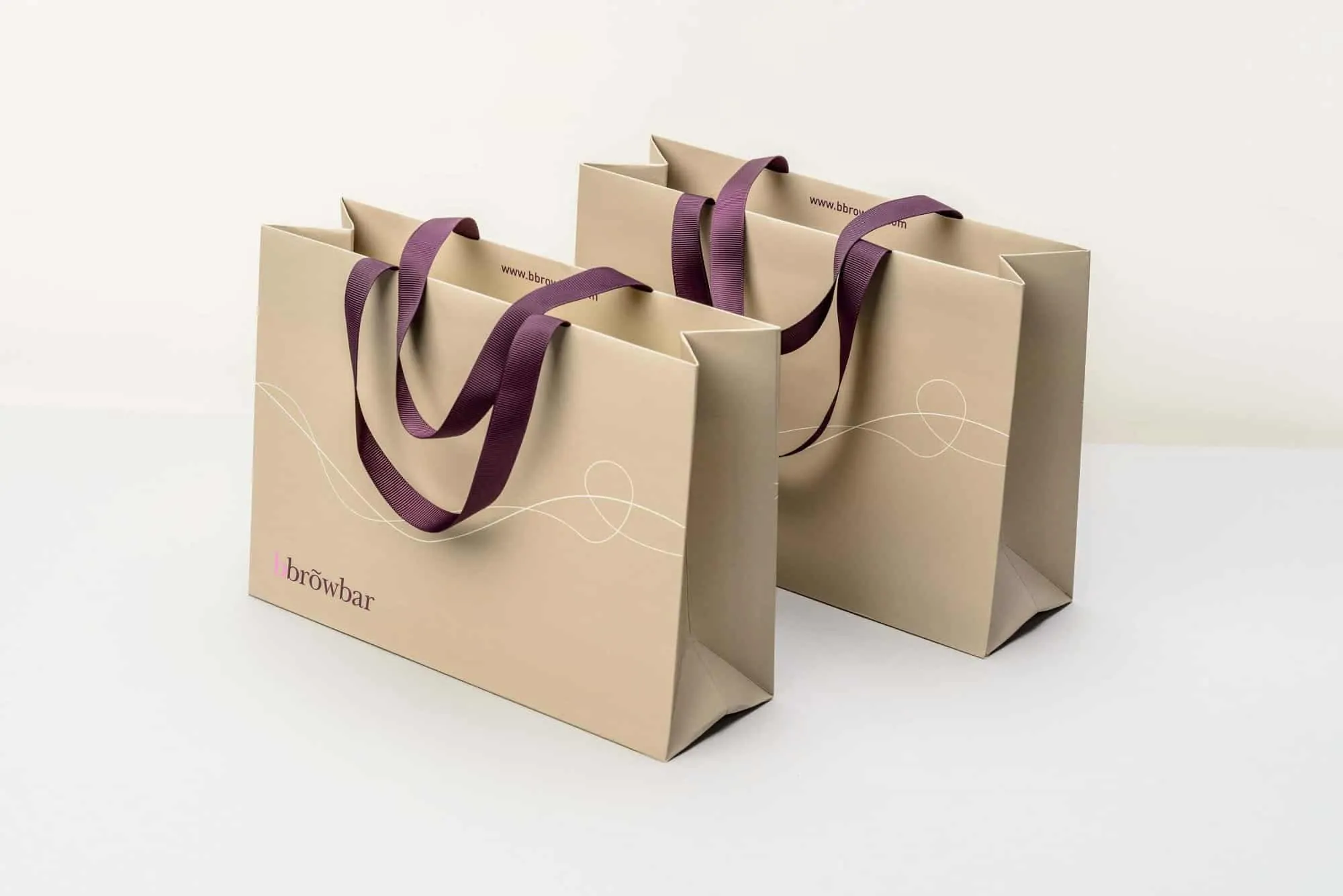 Blink Brow Bar Carrier Bags