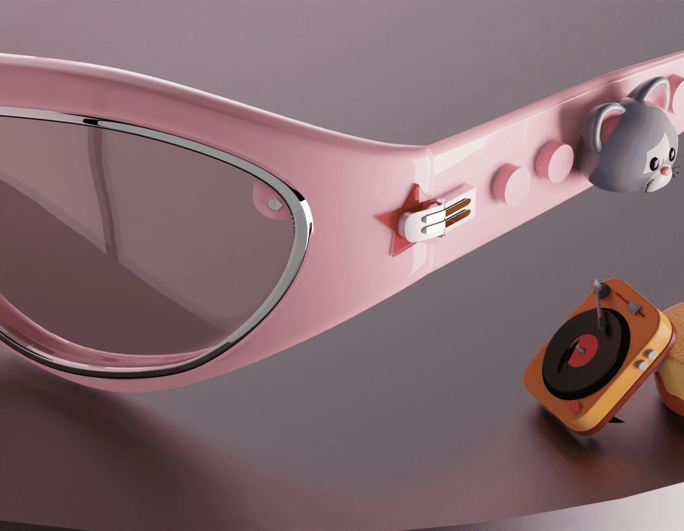 white oval shape with a black background