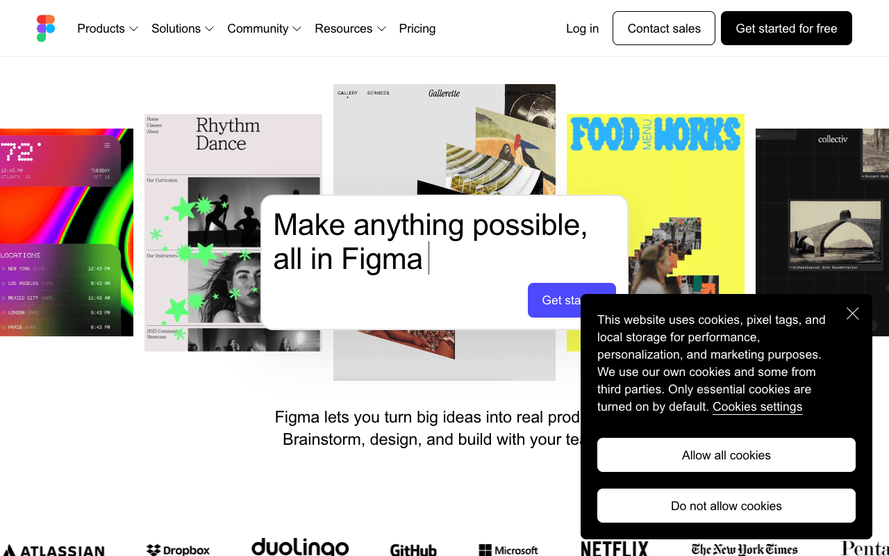 Figma екранна снимка