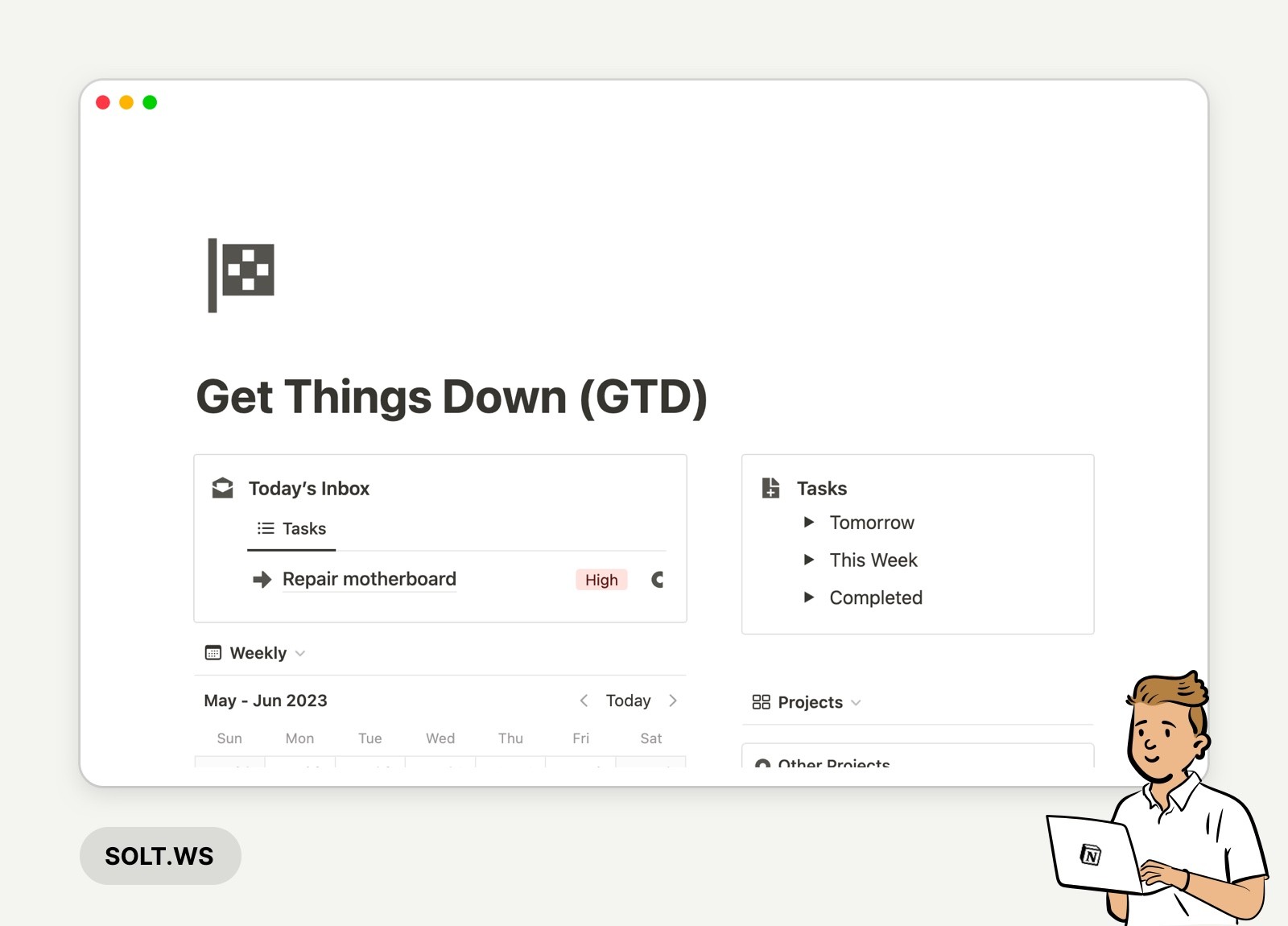 The 15 Best and Free Notion GTD Templates for 2024 (Getting Things Done)