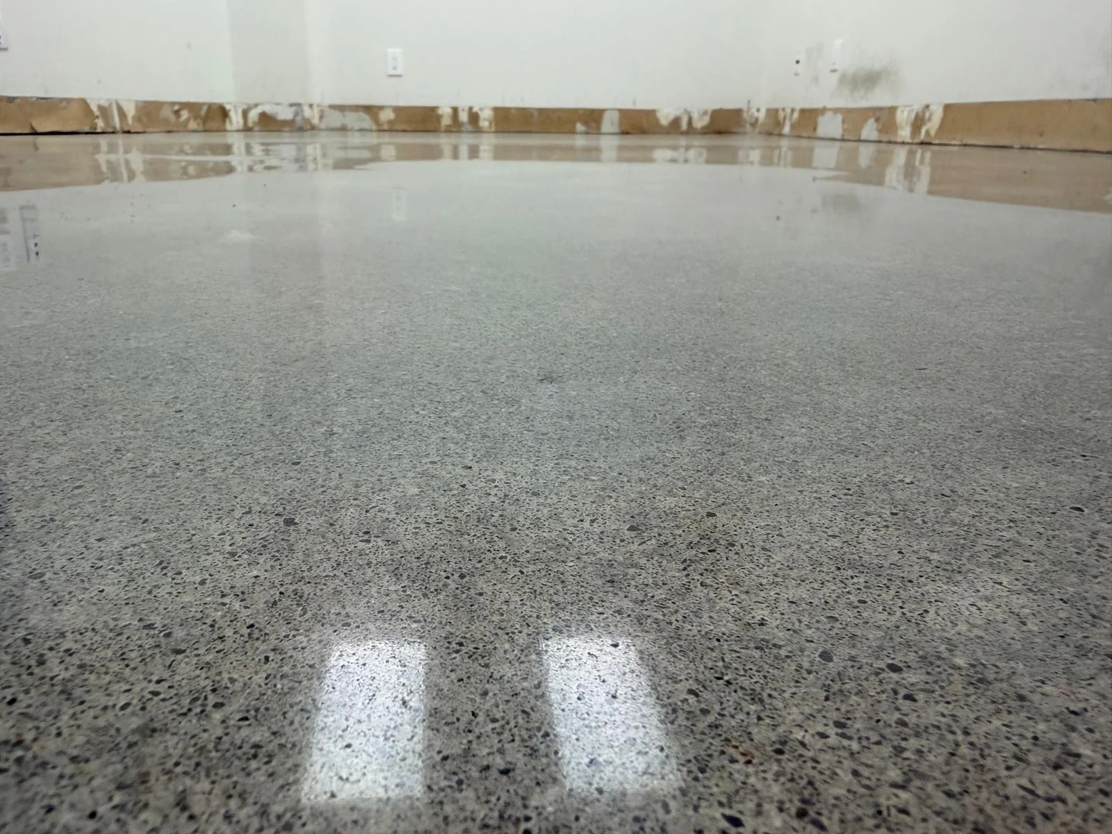 BFS concrete grinding & polishing project