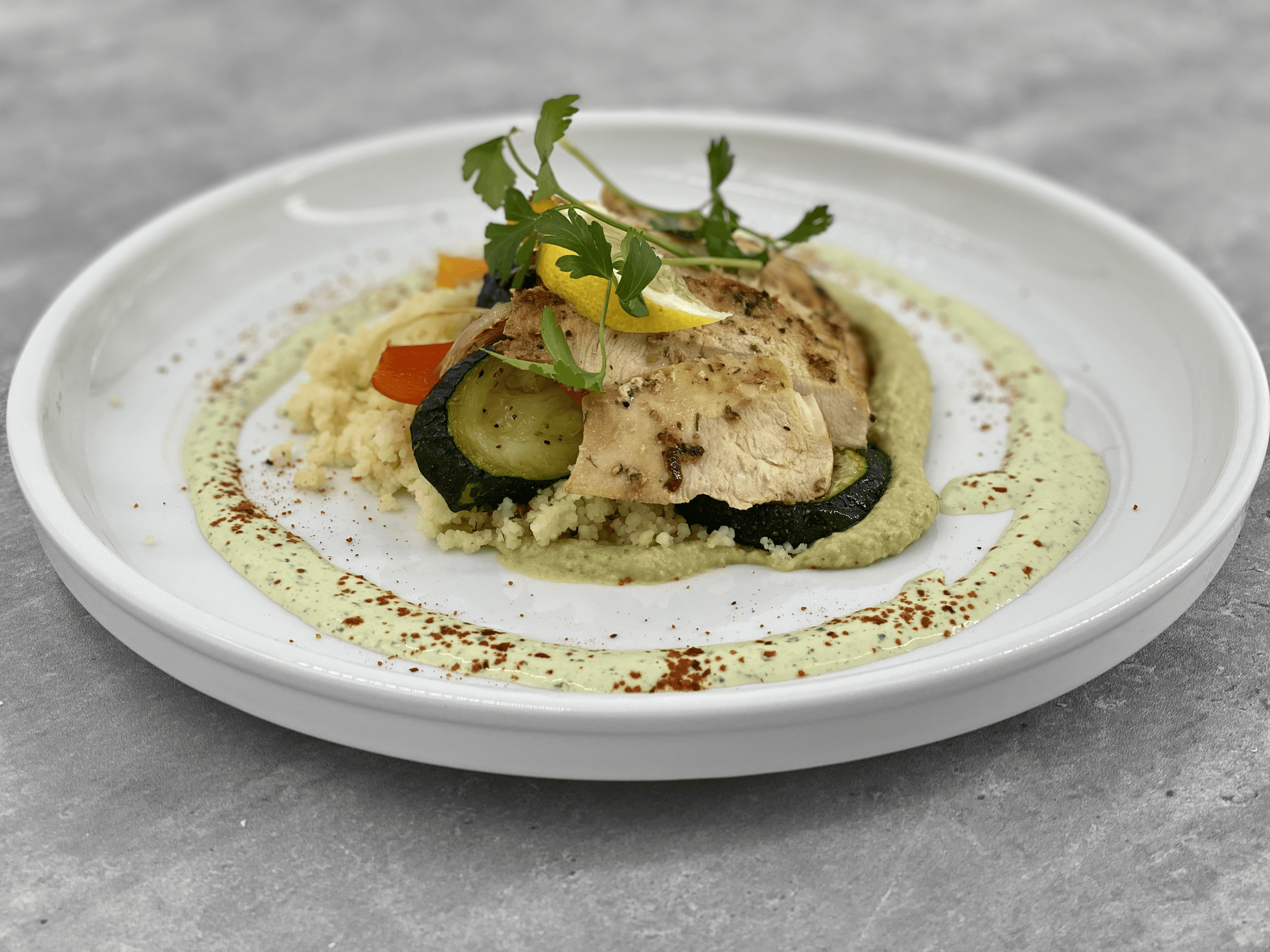 Mediterranean Chicken + Couscous — the dishes you’ll cook