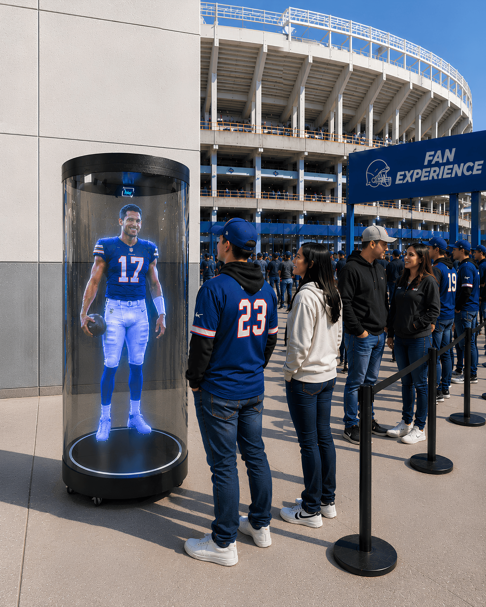 HoloLabsAI Digital Human hologram example