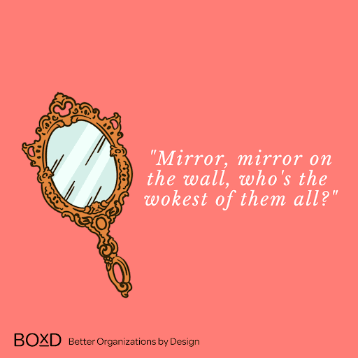 Mirror, mirror, on the wall who is the wokest of them all...