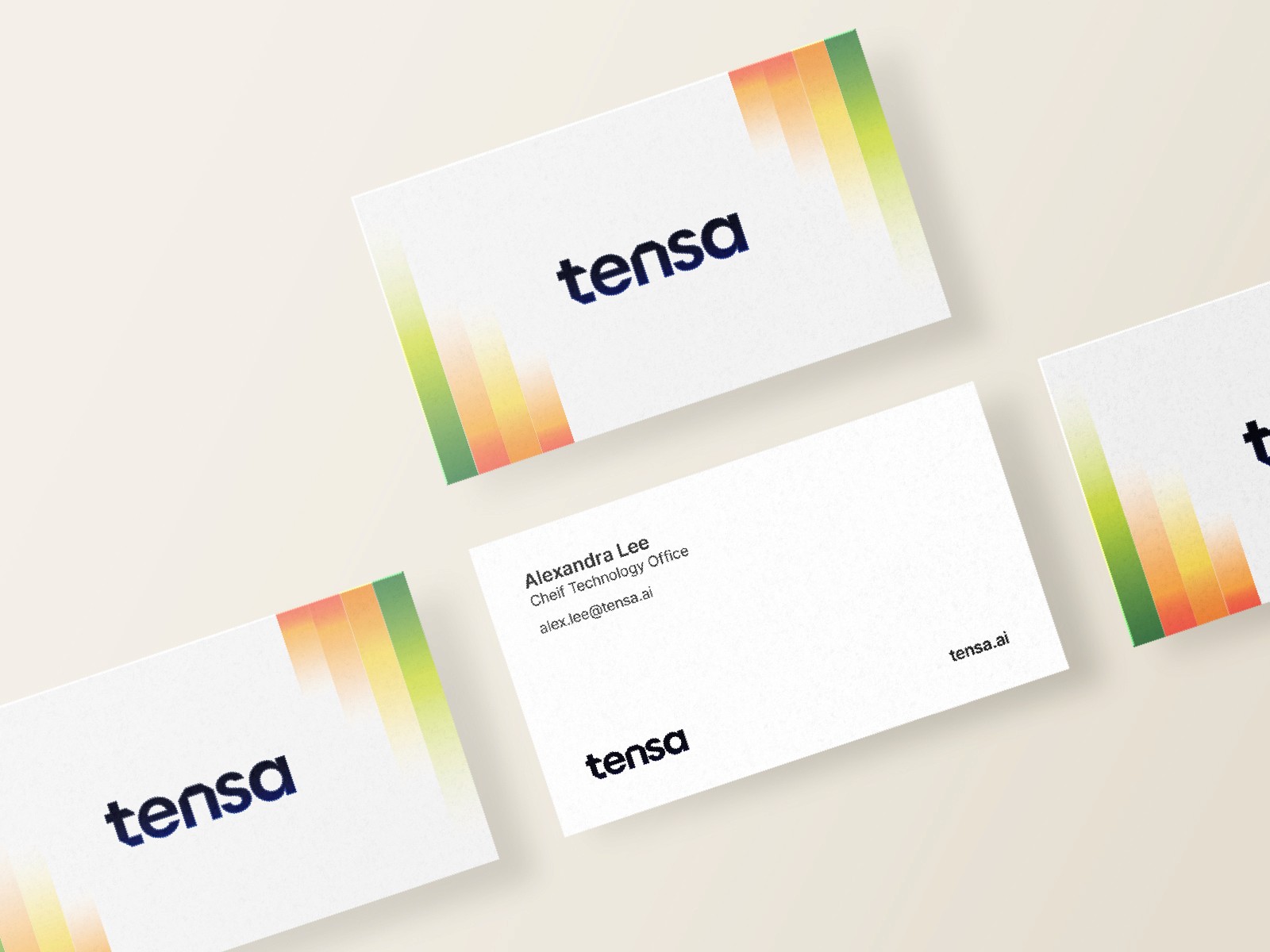 Tensa Business Cards